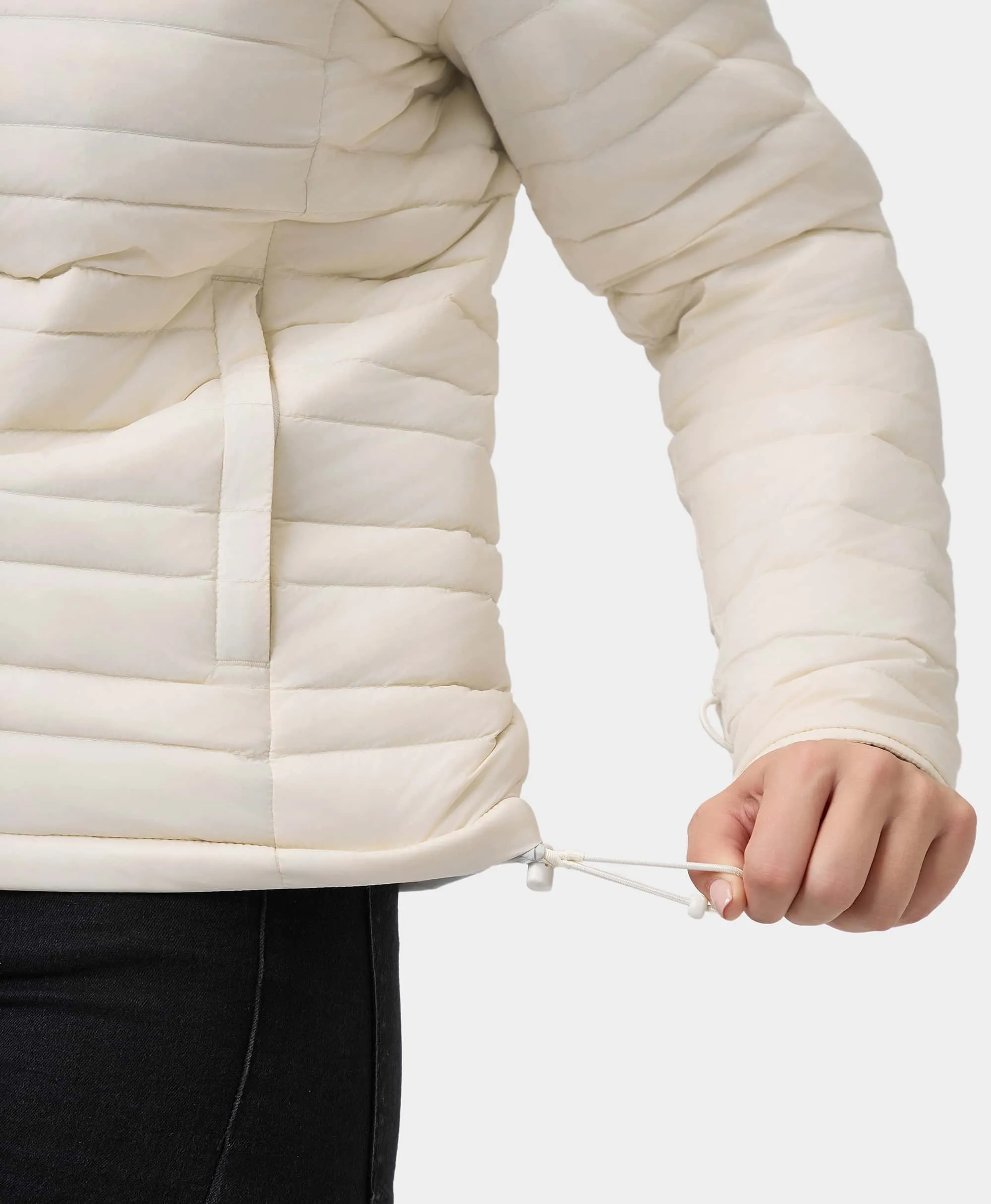 River Ridge Women's Heated Lightweight Down Jacket - XNAUWBI