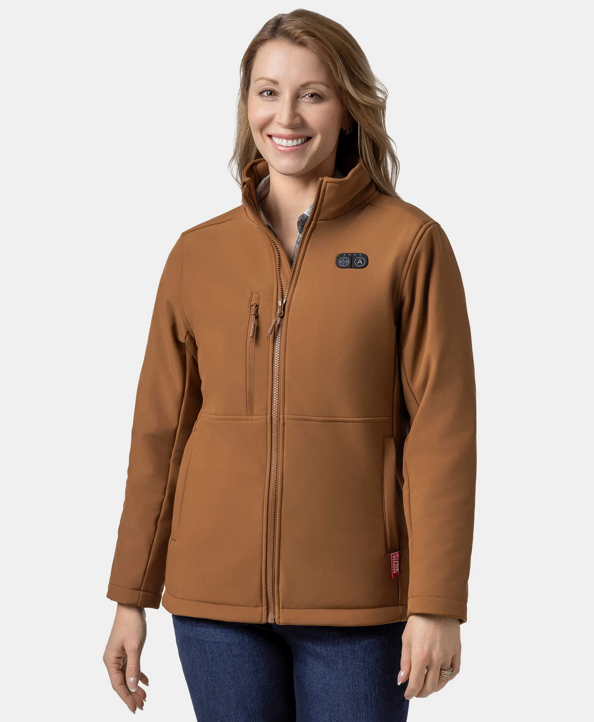Maverick SureWarm® Women's 6-Zone Dual-Control Heated Softshell Jacket - XNAUWBI