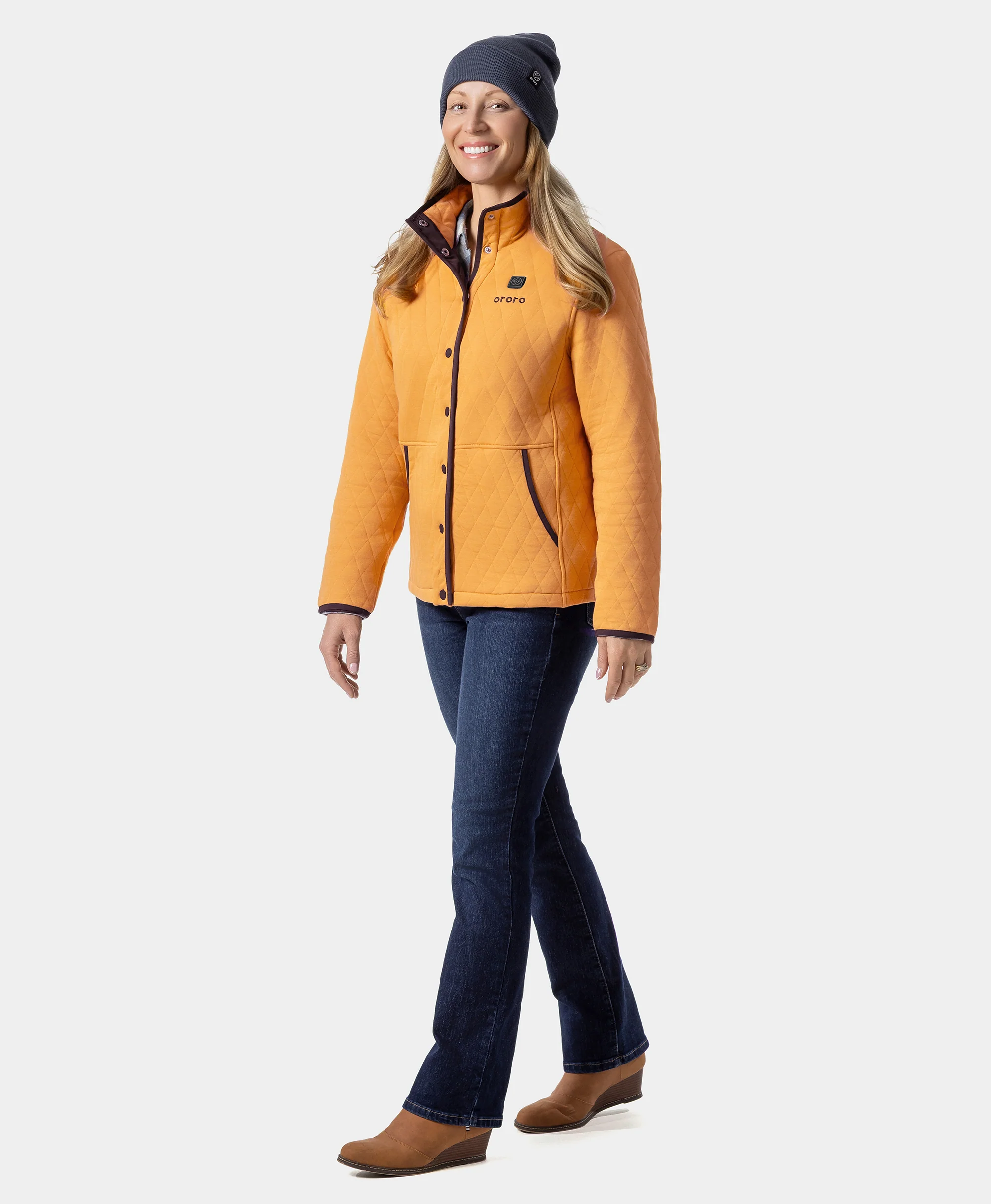 Chalet Women's Quilted Heated Jacket - XNAUWBI