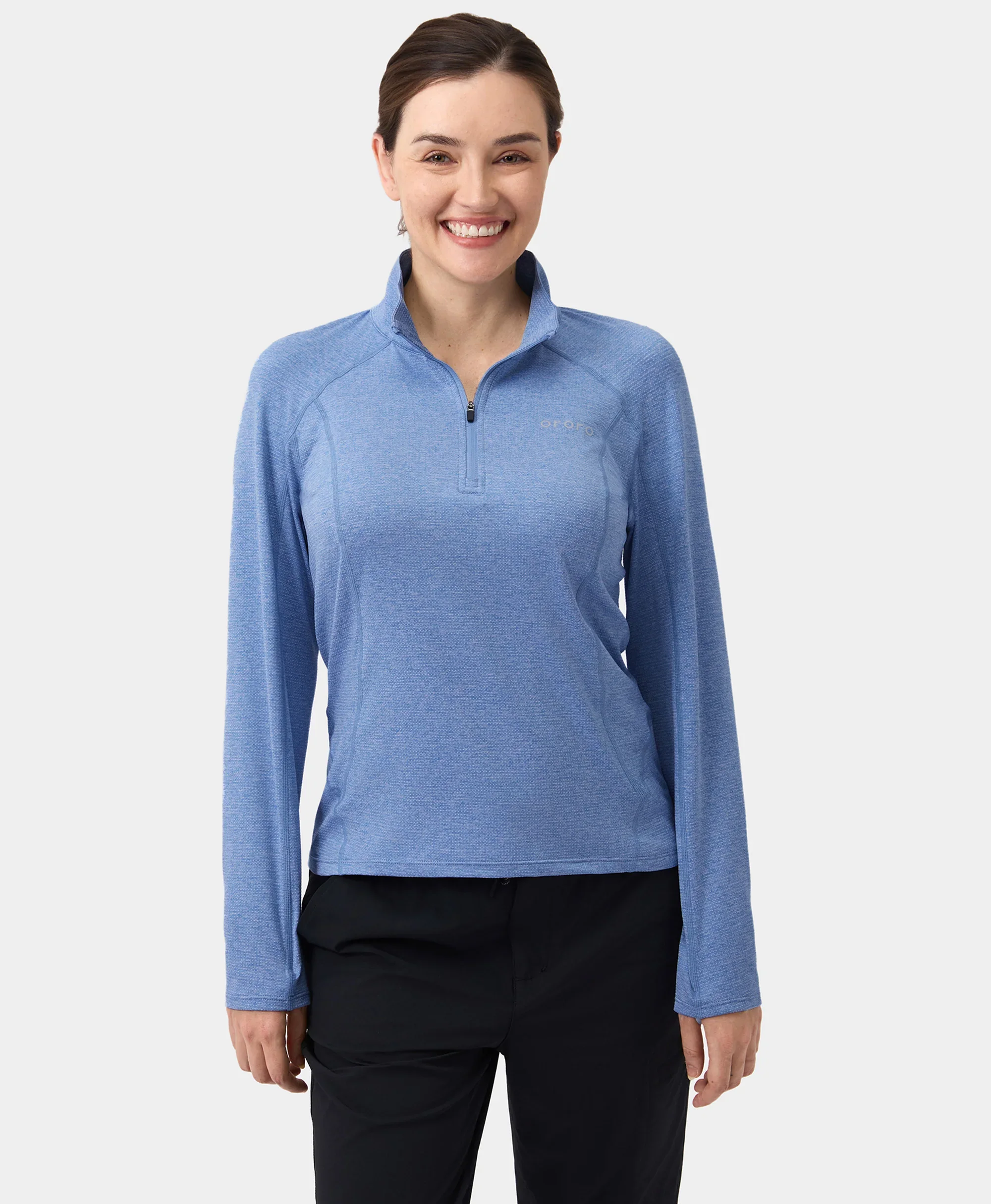 Women's TechTrail ¼- Zip Long Sleeve Shirt (Final Sale) - XNAUWBI