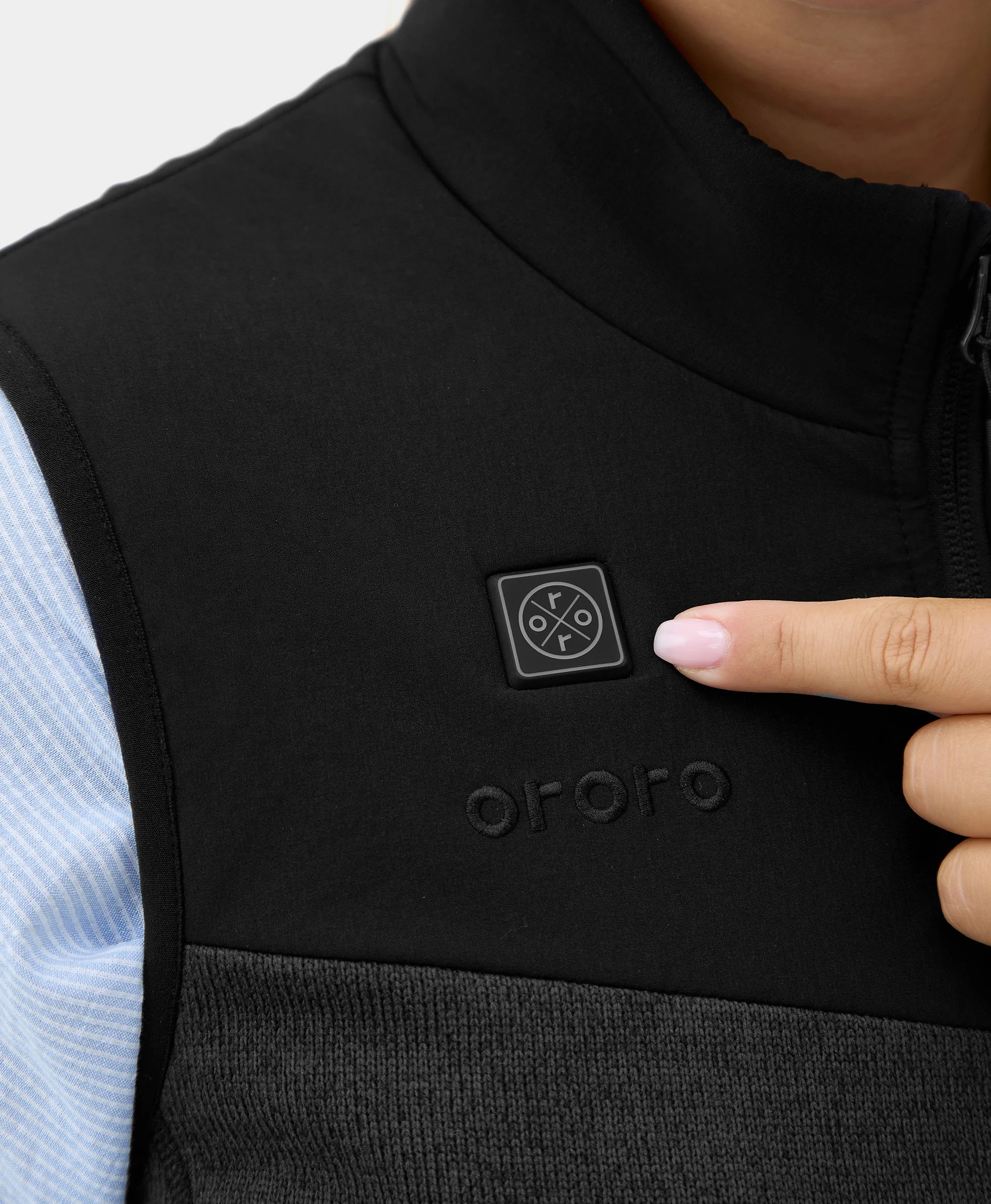 Augusta Women's Heated Sweater Fleece Vest - XNAUWBI