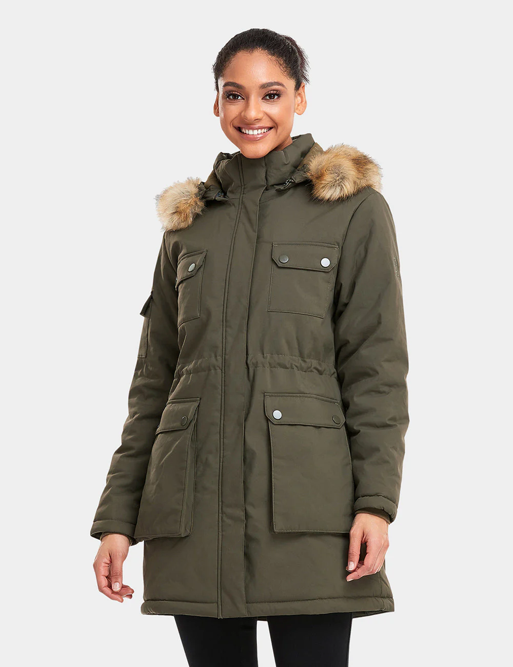 Women's Heated Thermolite® Parka (4 Heating Zones) - XNAUWBI