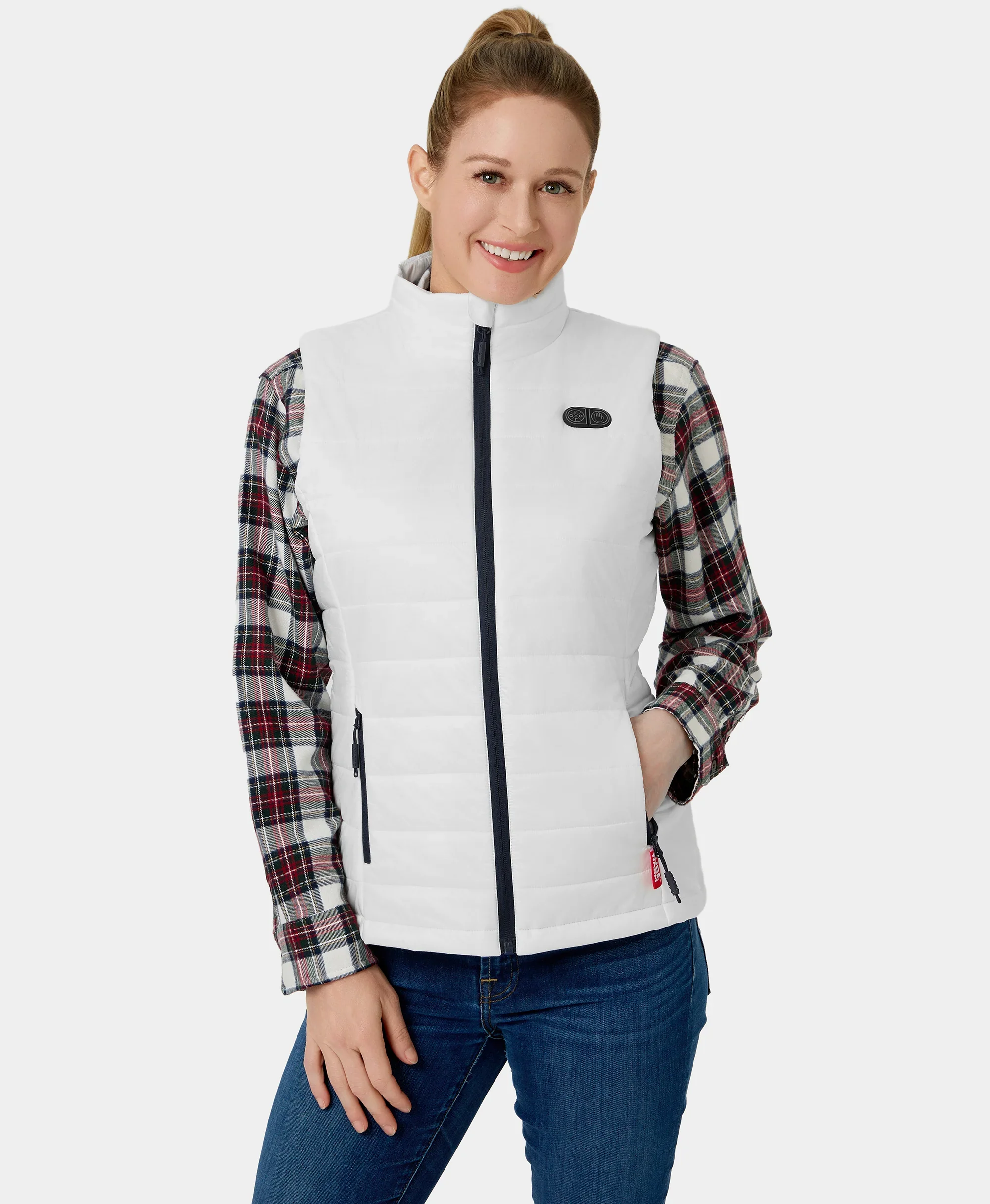 SureWarm® Women's 7-Zone Dual-Control Classic Pro Heated Vest - XNAUWBI