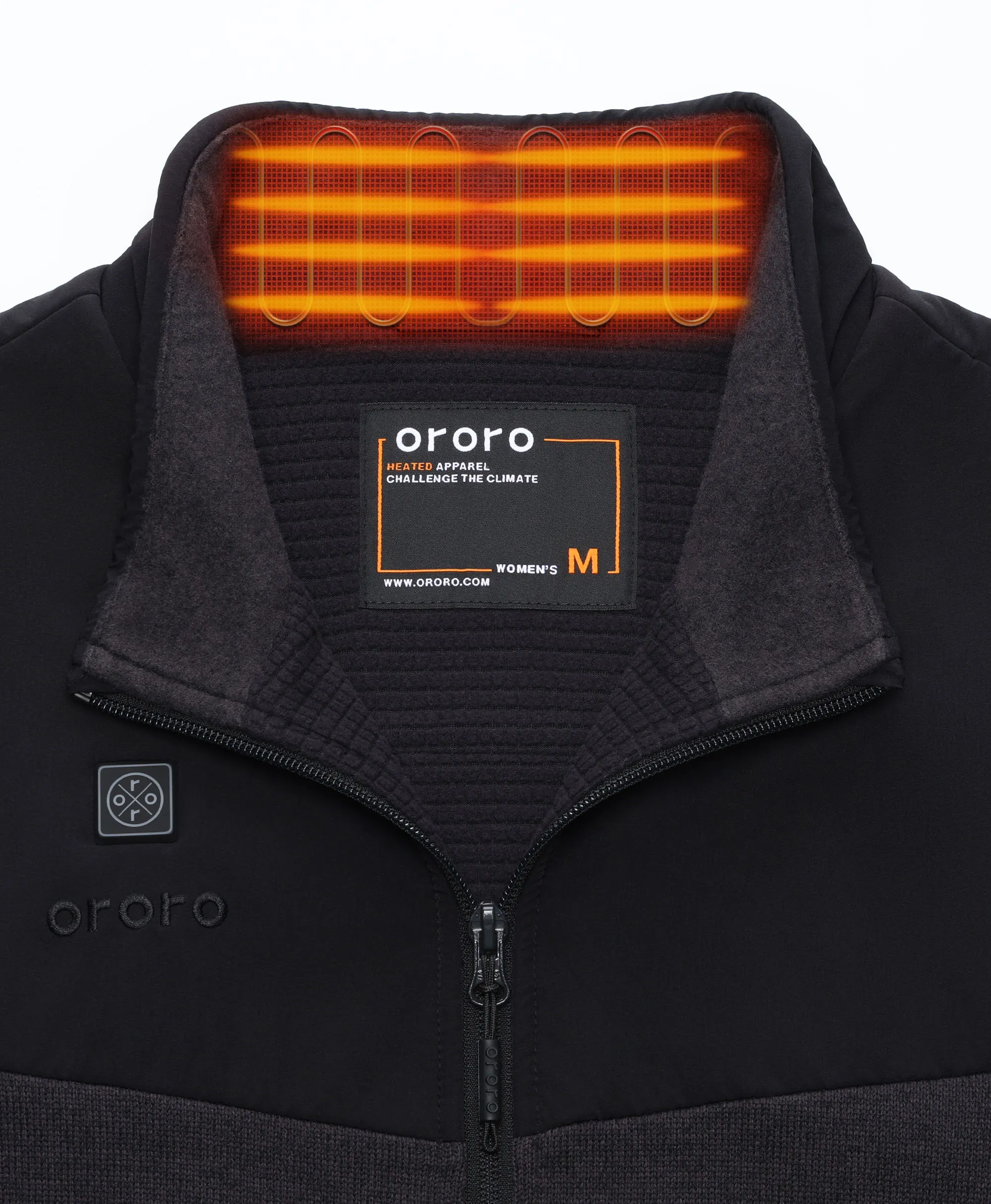 Augusta Women's Heated Sweater Fleece Vest - XNAUWBI