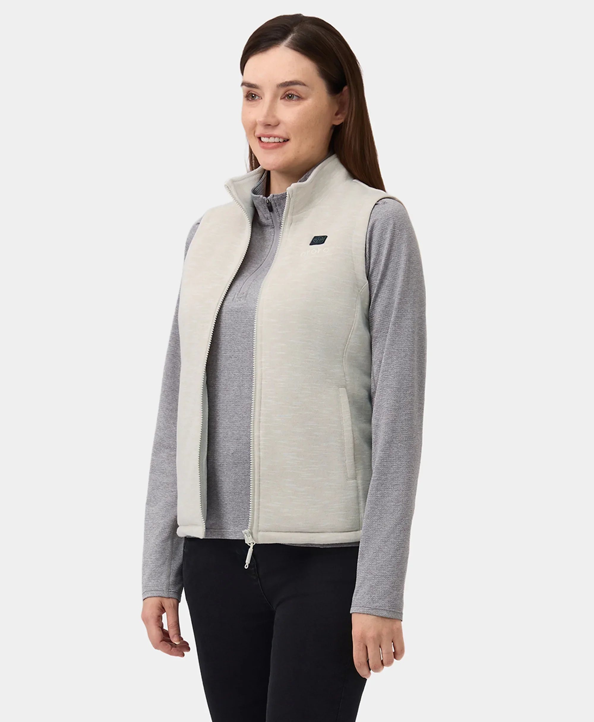 Women's Heated Fleece Vest (2025) - XNAUWBI