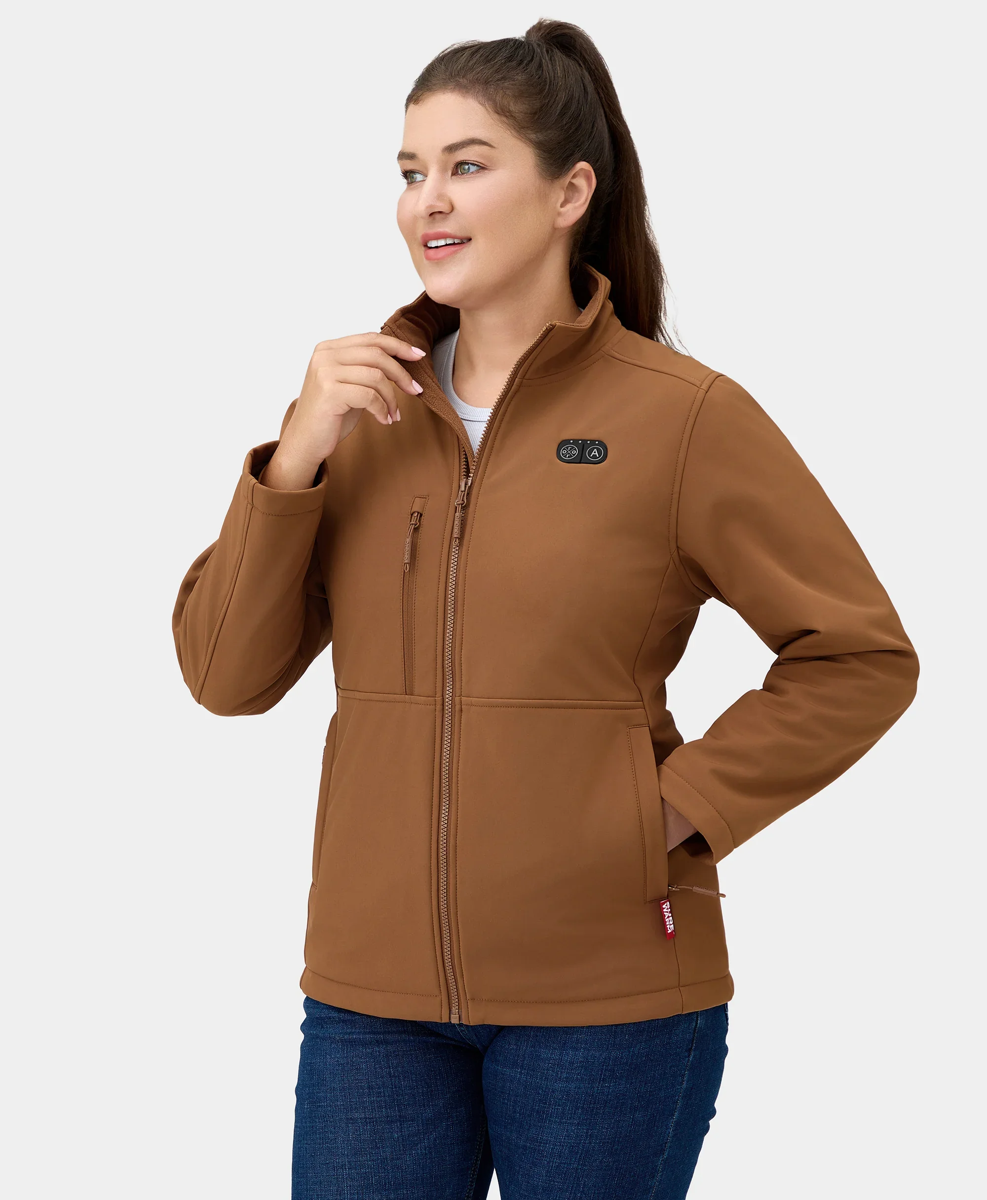 Maverick SureWarm® Women's 6-Zone Dual-Control Heated Softshell Jacket - XNAUWBI
