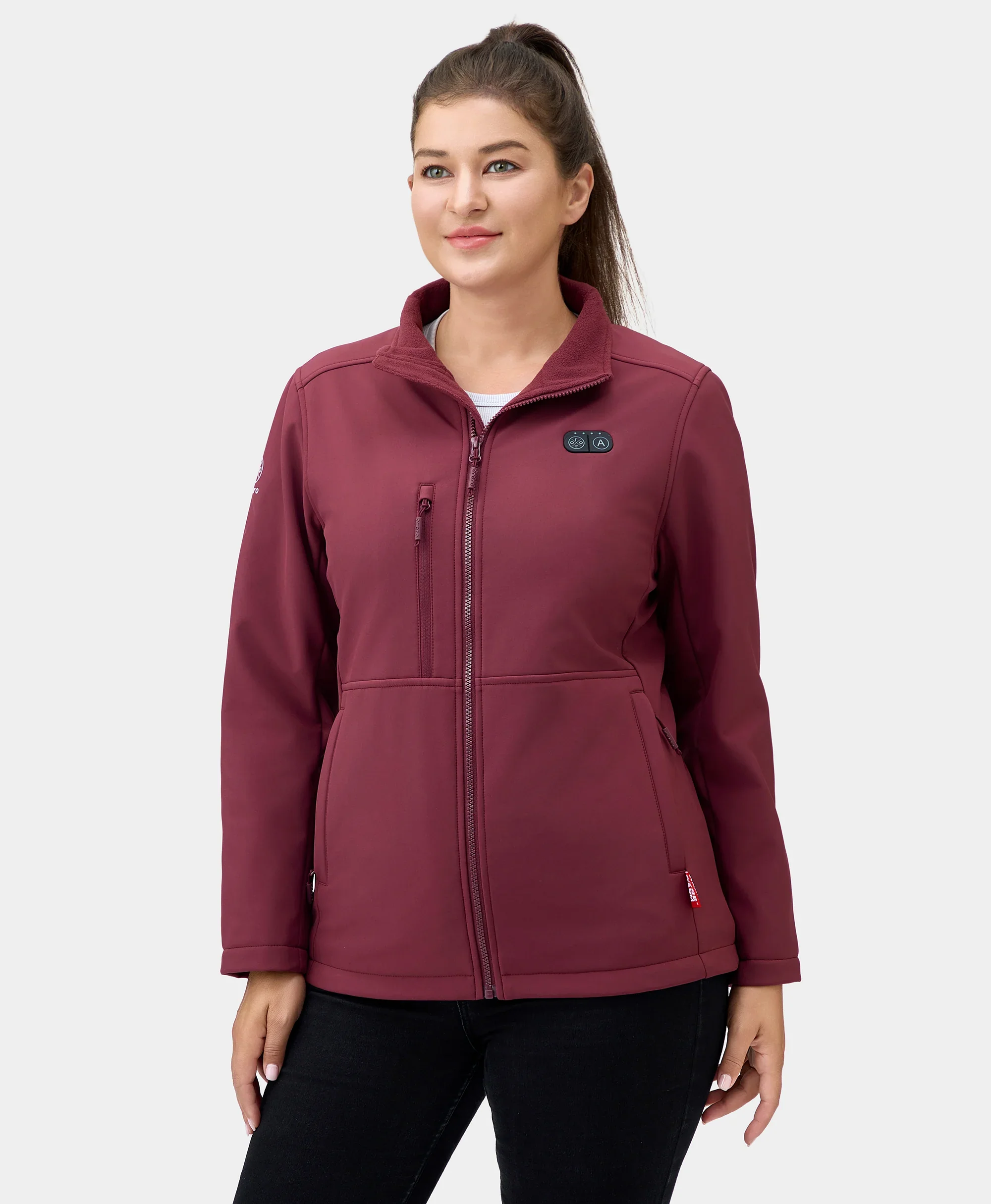 Maverick SureWarm® Women's 6-Zone Dual-Control Heated Softshell Jacket - XNAUWBI