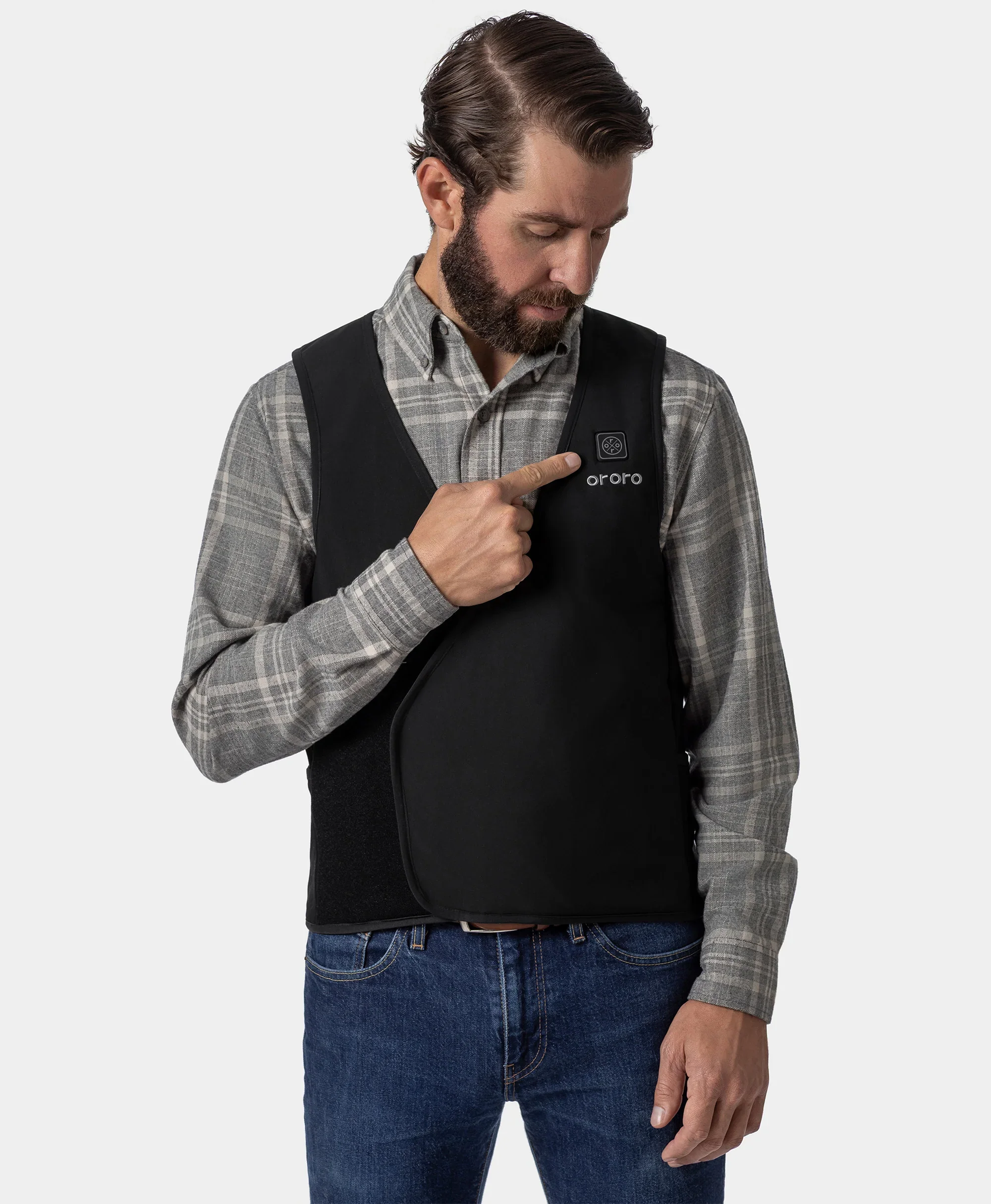 Vanguard Unisex Ultralight Adjustable Heated Liner Vest - XNAUWBI