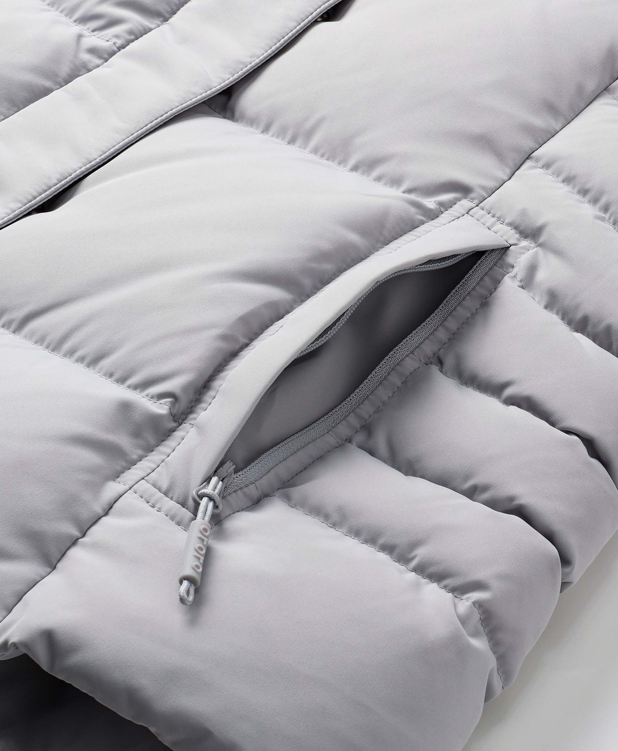 Women's Heated Down Vest - Black/Gray - XNAUWBI