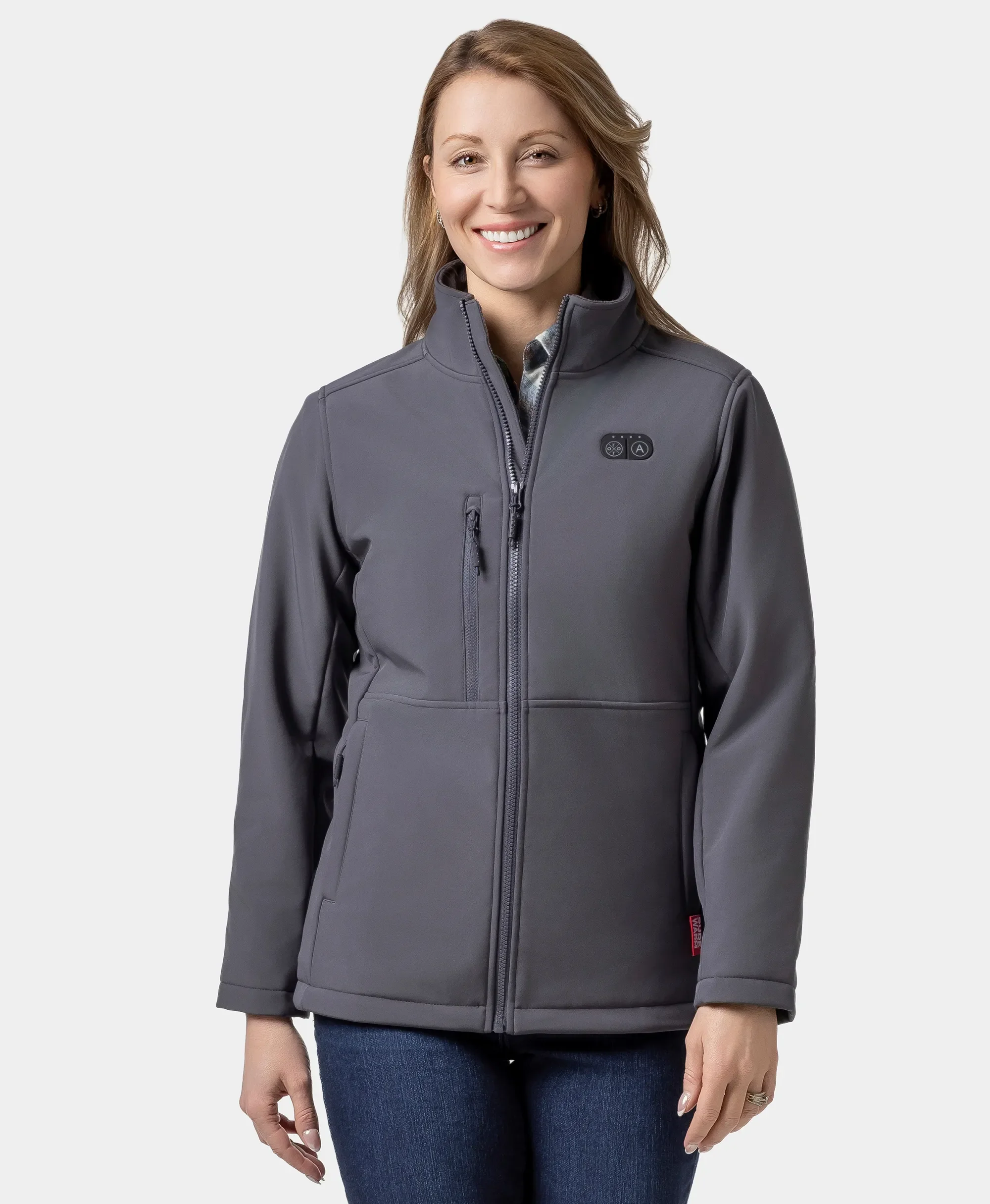Maverick SureWarm® Women's 6-Zone Dual-Control Heated Softshell Jacket - XNAUWBI