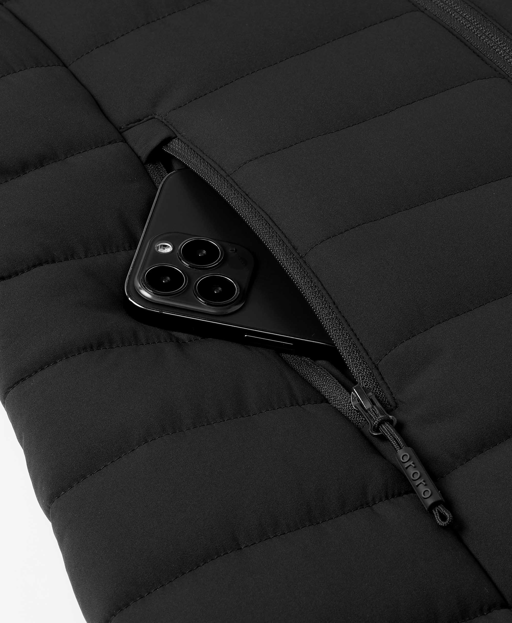 Tribeca Women's Heated Long Puffer Vest - XNAUWBI