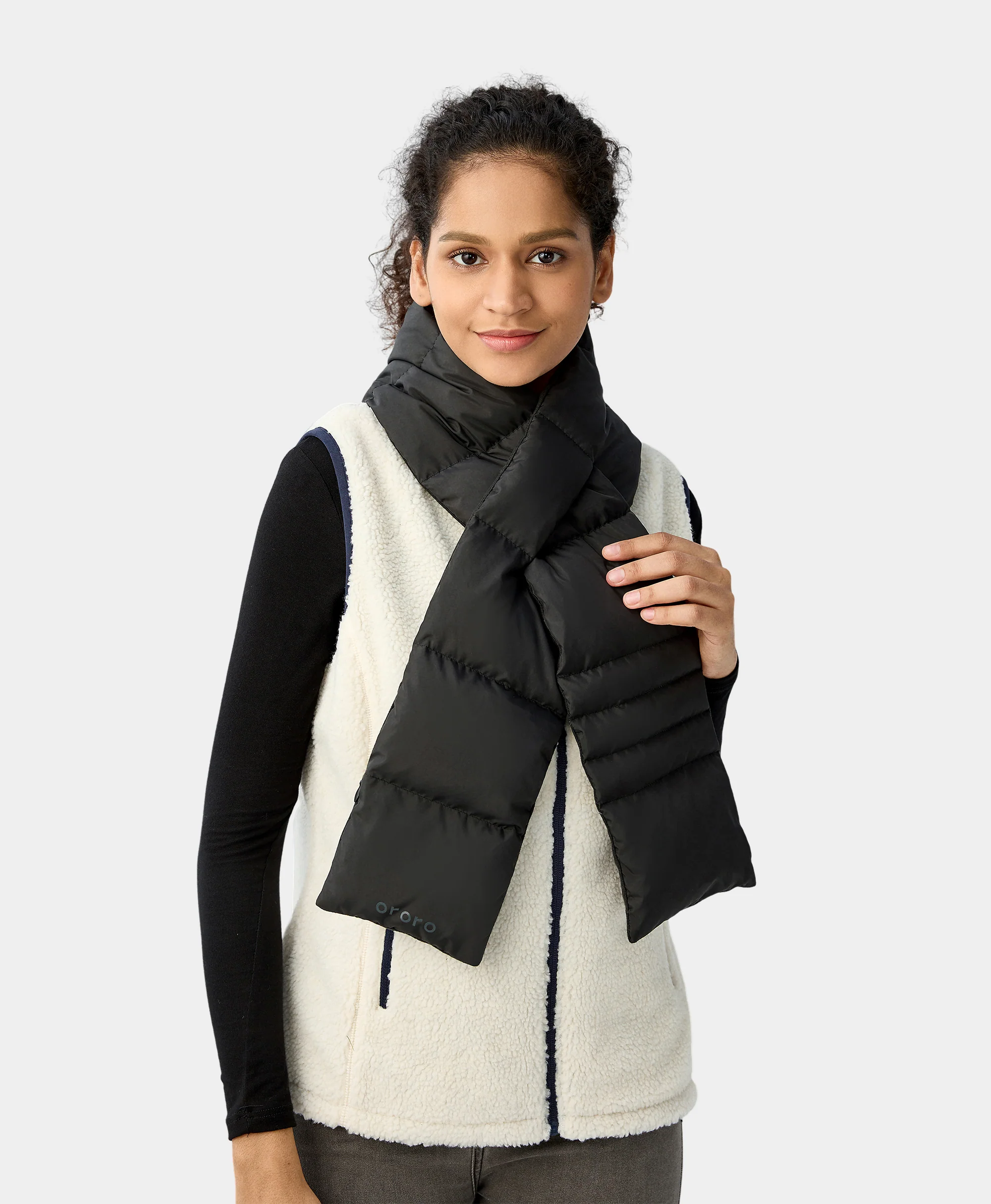 Unisex Heated Puffer Down Scarf (Long) - XNAUWBI