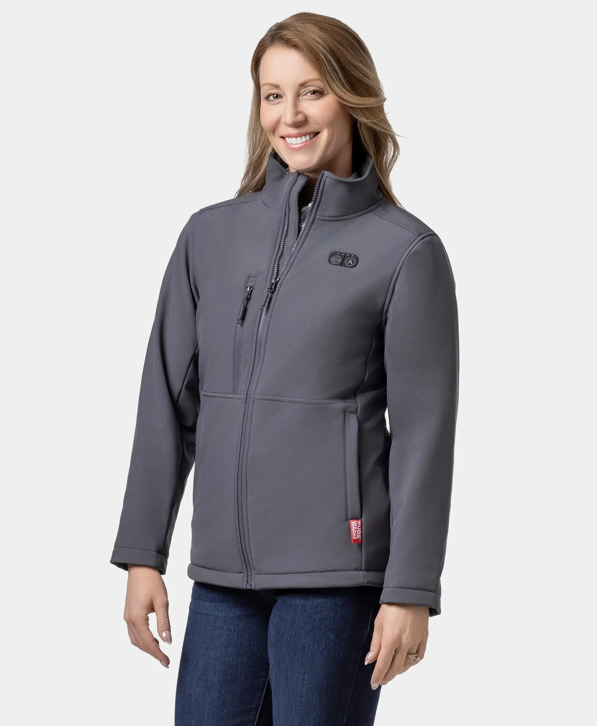 Maverick SureWarm® Women's 6-Zone Dual-Control Heated Softshell Jacket - XNAUWBI
