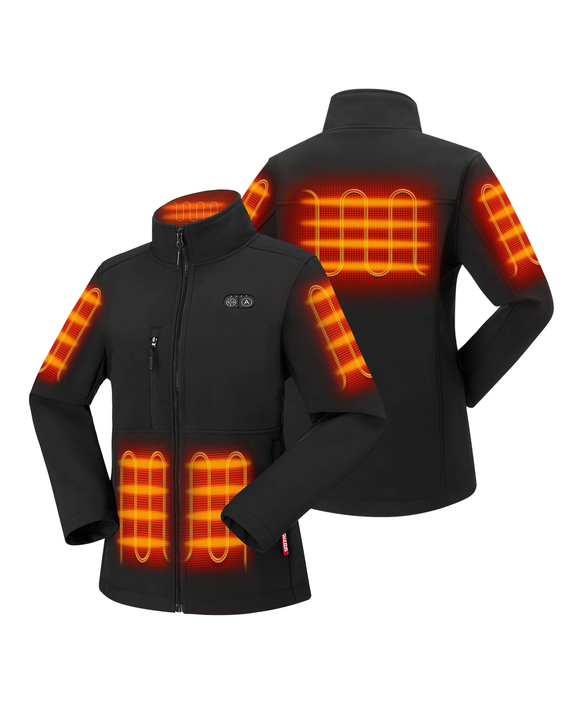 Maverick SureWarm® Women's 6-Zone Dual-Control Heated Softshell Jacket - XNAUWBI