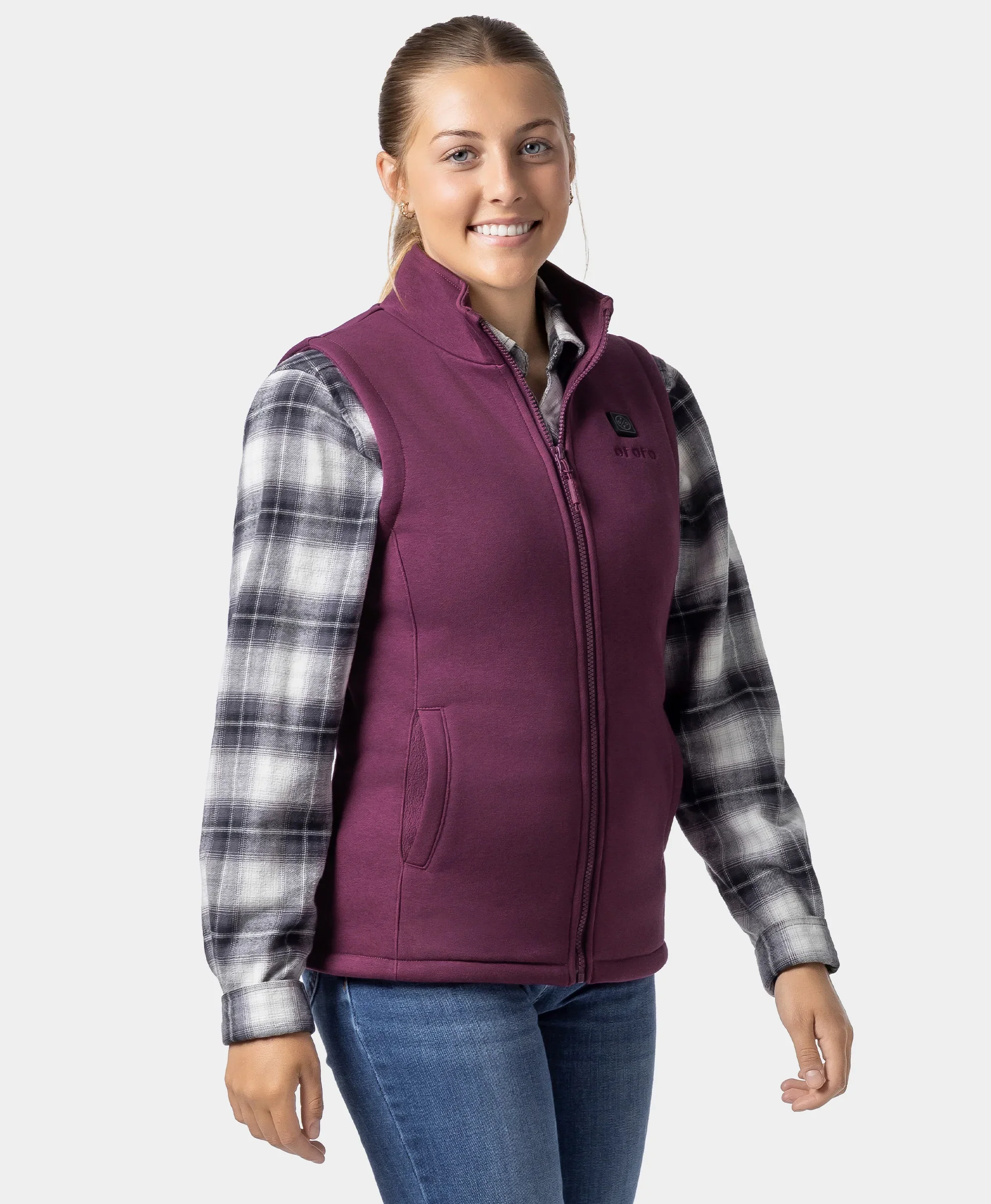 Women's Heated Fleece Vest (2025) - XNAUWBI