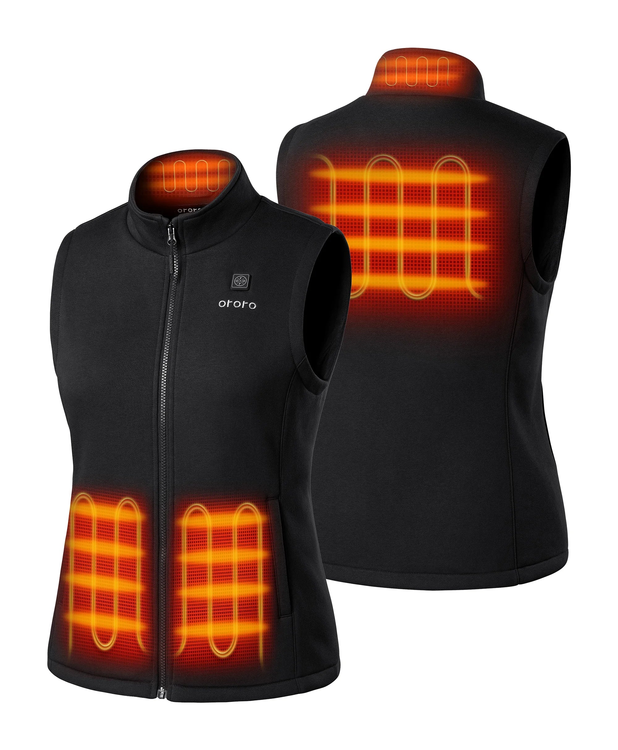 Women's Heated Fleece Vest (2025) - XNAUWBI