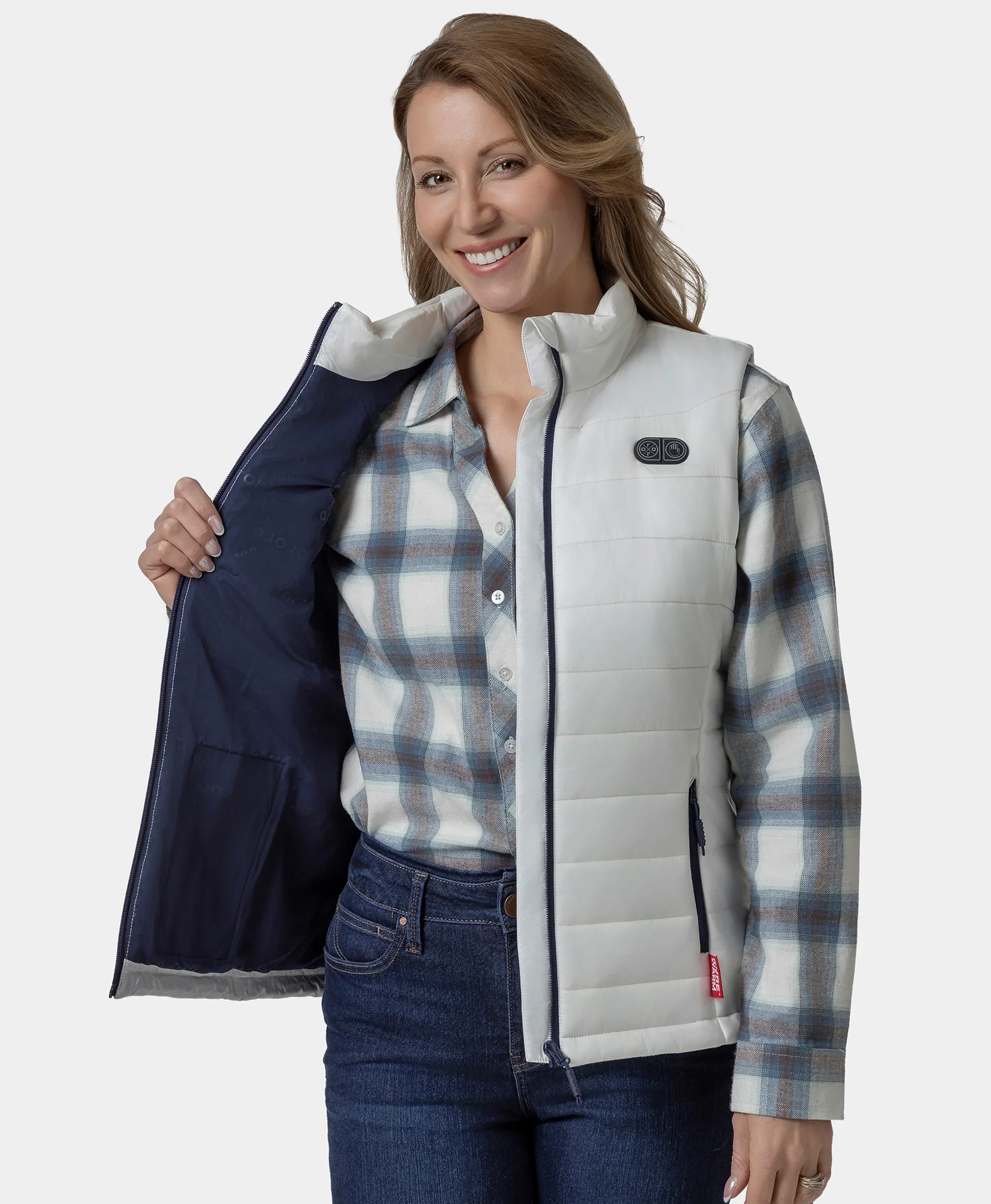 SureWarm® Women's 7-Zone Dual-Control Classic Pro Heated Vest - XNAUWBI