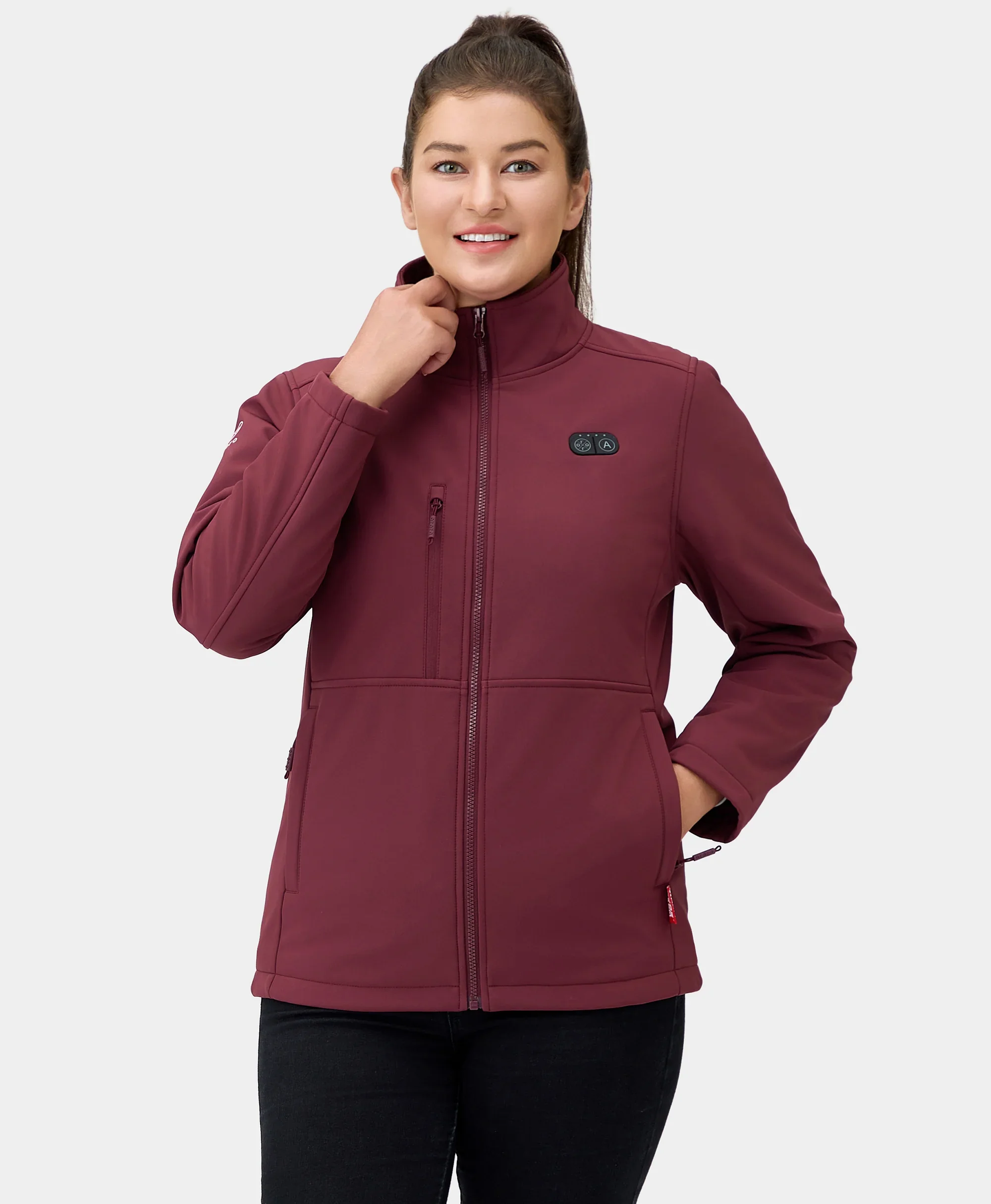 Maverick SureWarm® Women's 6-Zone Dual-Control Heated Softshell Jacket - XNAUWBI