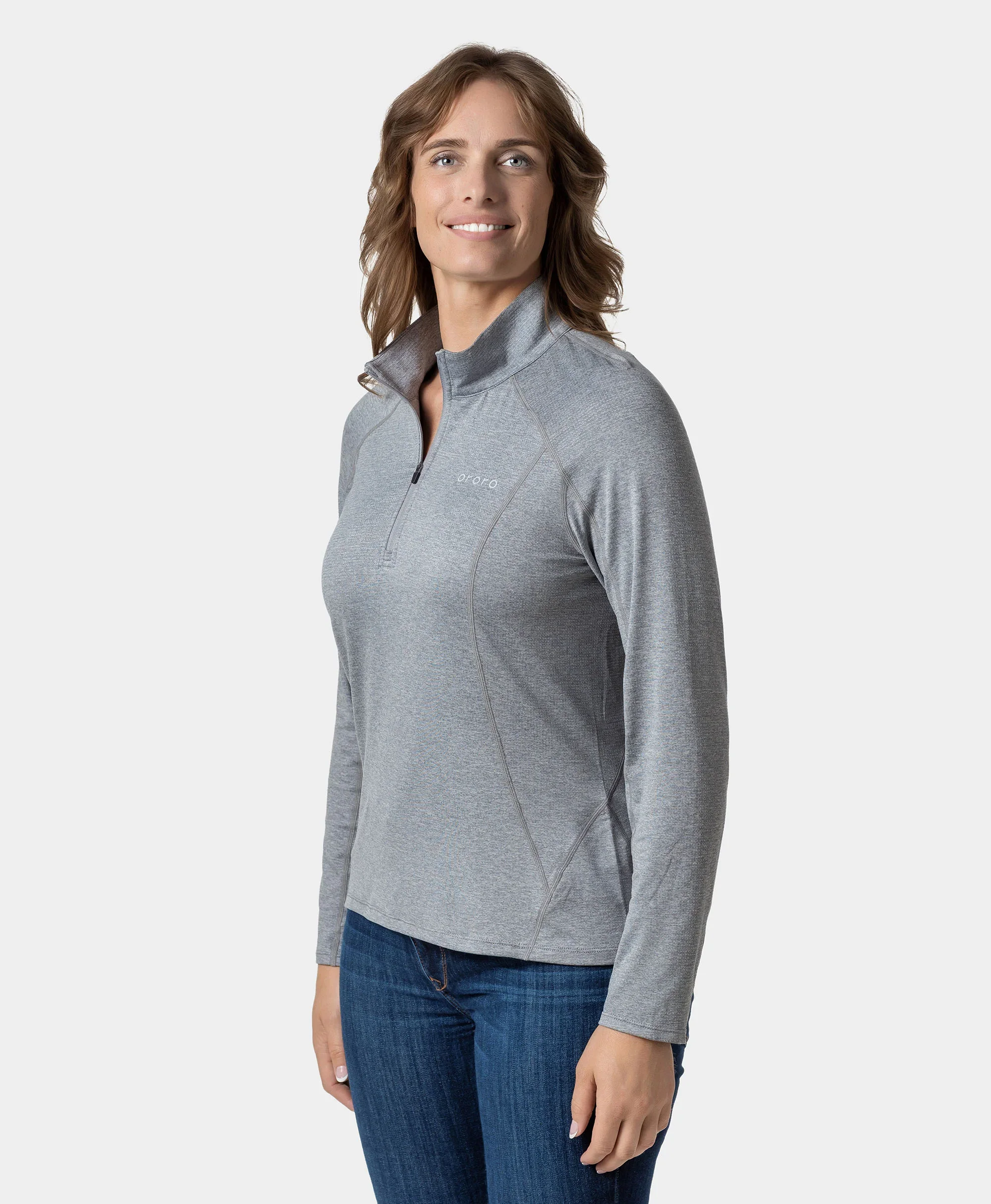 Women's TechTrail ¼- Zip Long Sleeve Shirt (Final Sale) - XNAUWBI