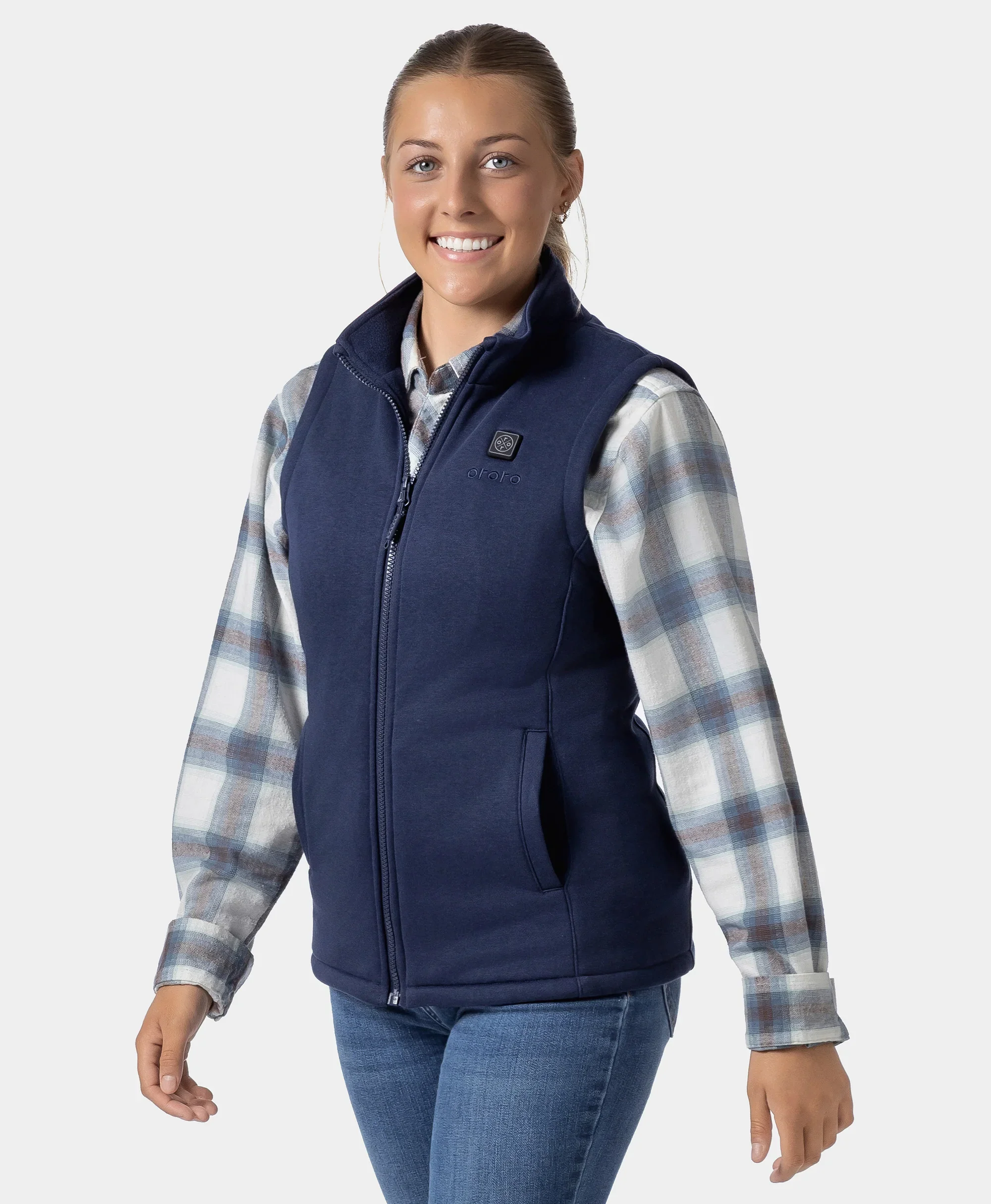 Women's Heated Fleece Vest (2025) - XNAUWBI