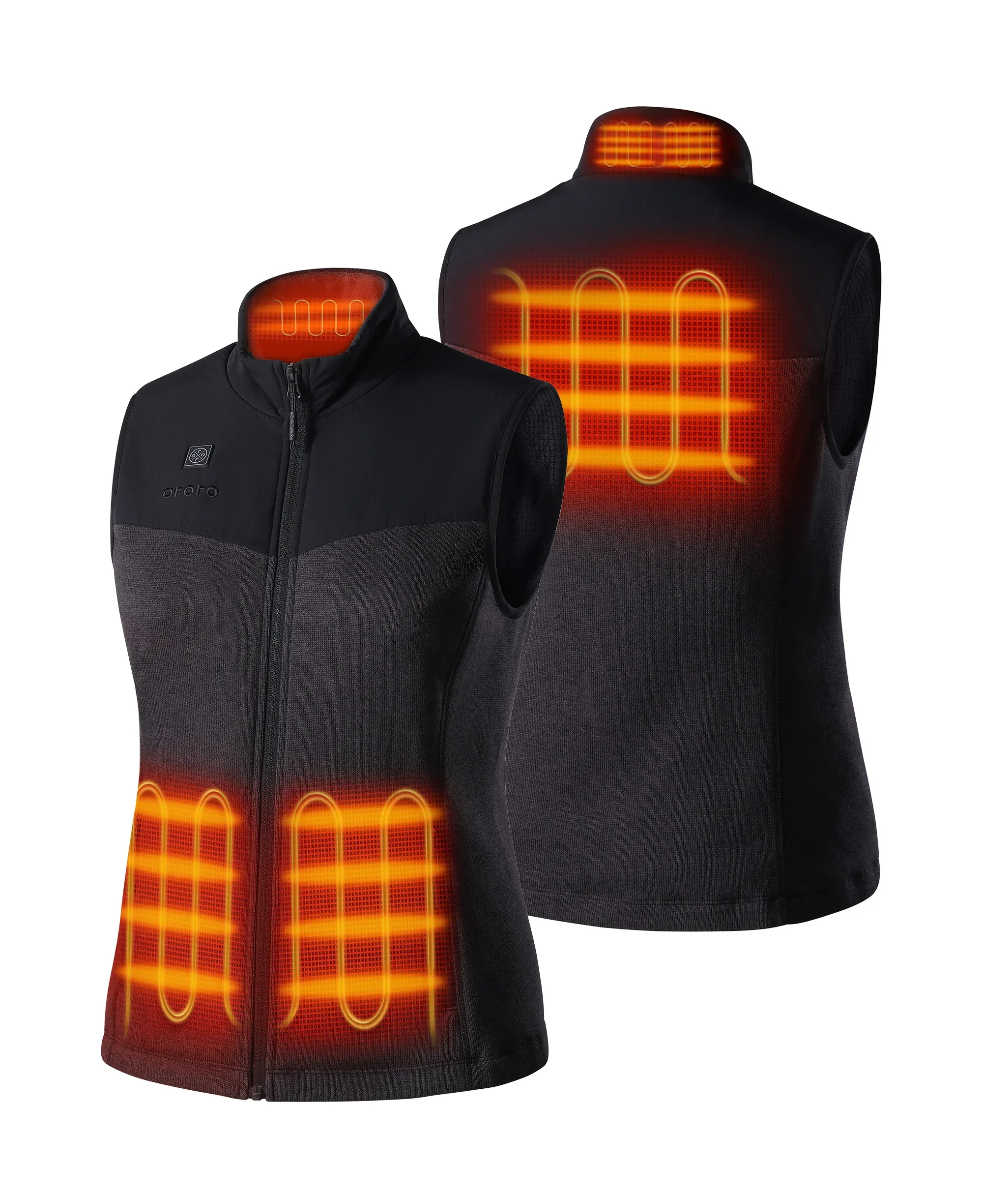 Augusta Women's Heated Sweater Fleece Vest - XNAUWBI