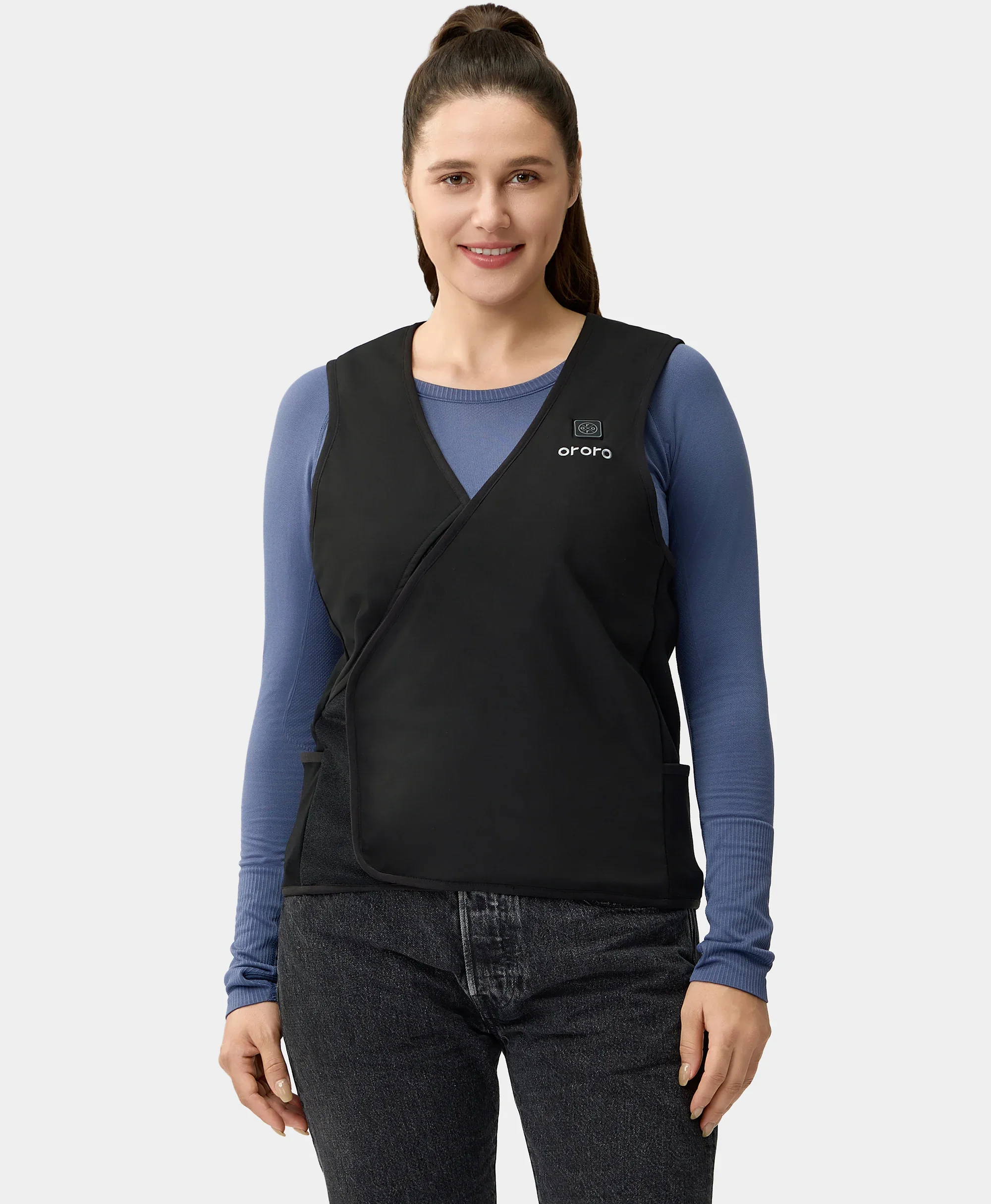 Vanguard Unisex Ultralight Adjustable Heated Liner Vest - XNAUWBI