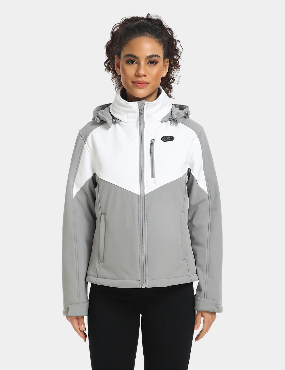 Women's Heated Dual Control Jacket with 5 Heating Zones (Chest Heating) - XNAUWBI