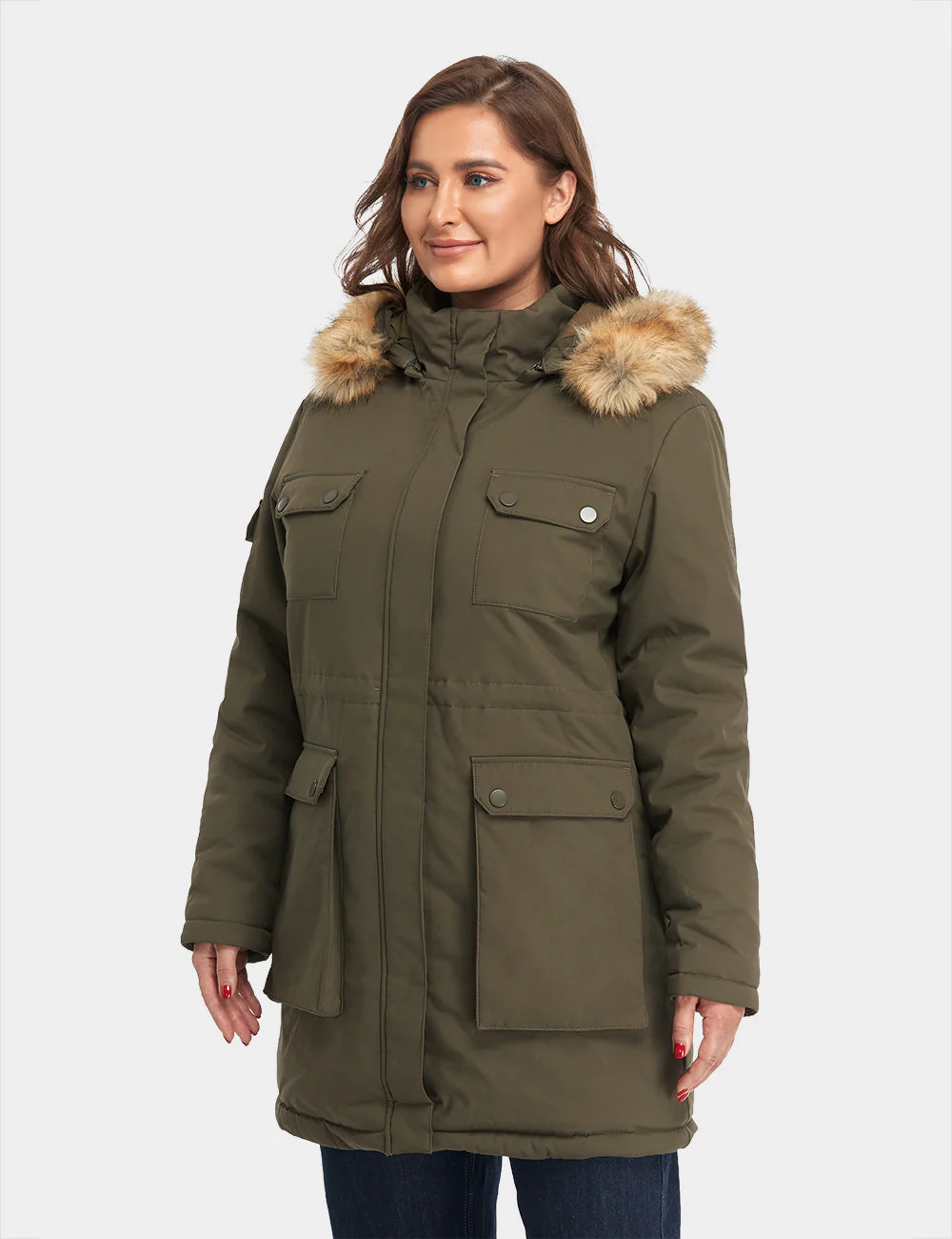 Women's Heated Thermolite® Parka (4 Heating Zones) - XNAUWBI