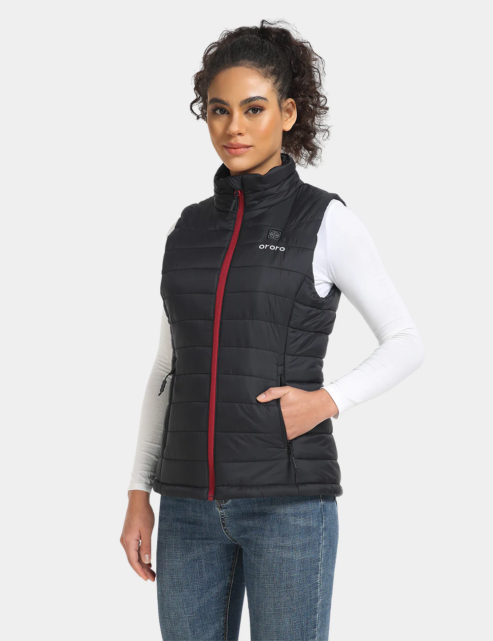 Women's Classic Heated Vest - Black - XNAUWBI