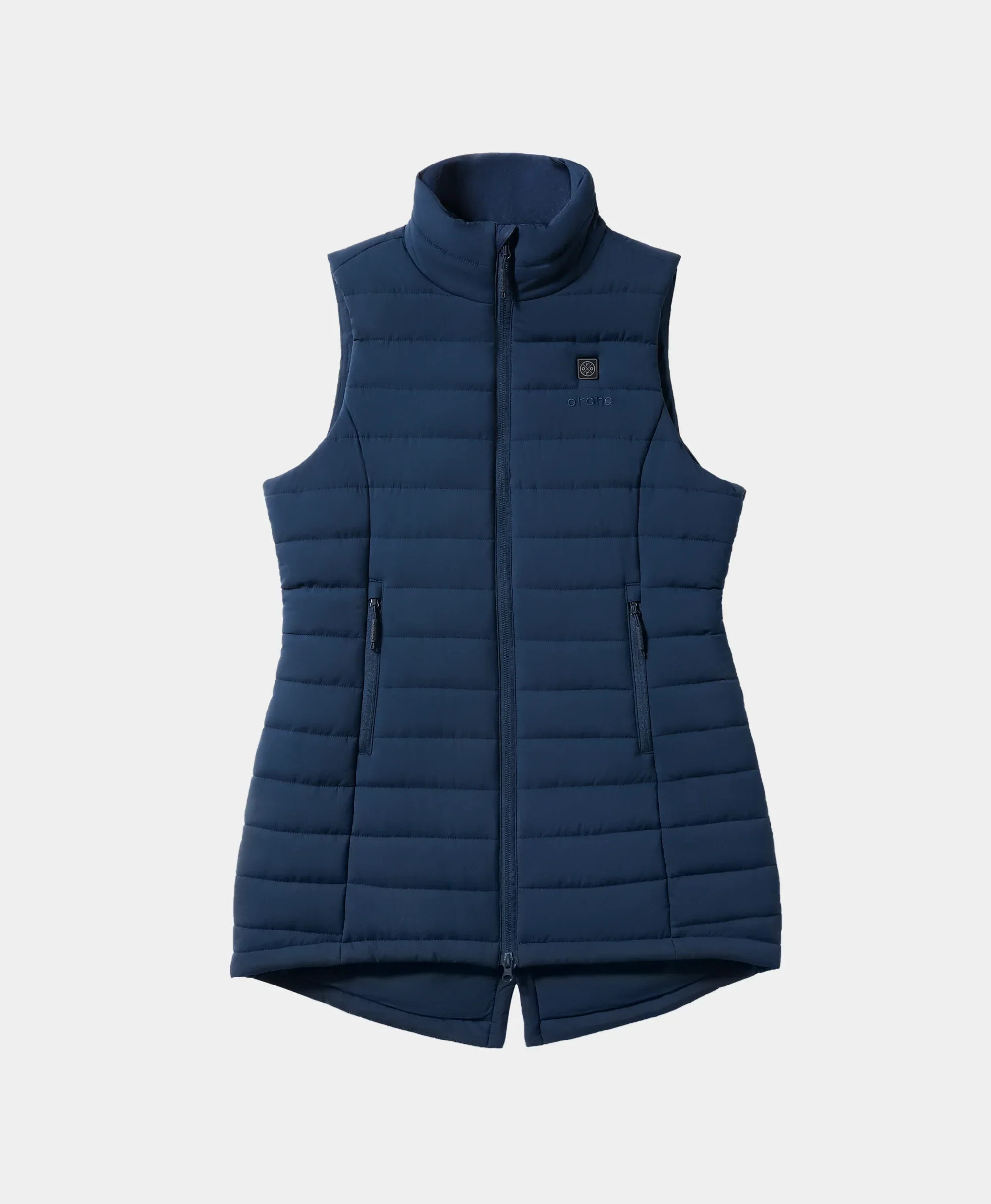Tribeca Women's Heated Long Puffer Vest - XNAUWBI