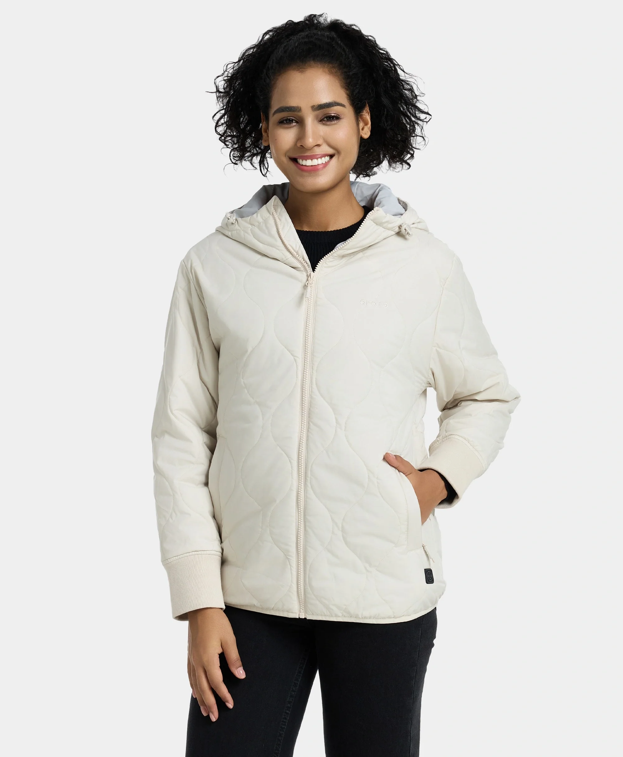 Stargazer Women's Heated Quilted Hoodie Jacket - XNAUWBI