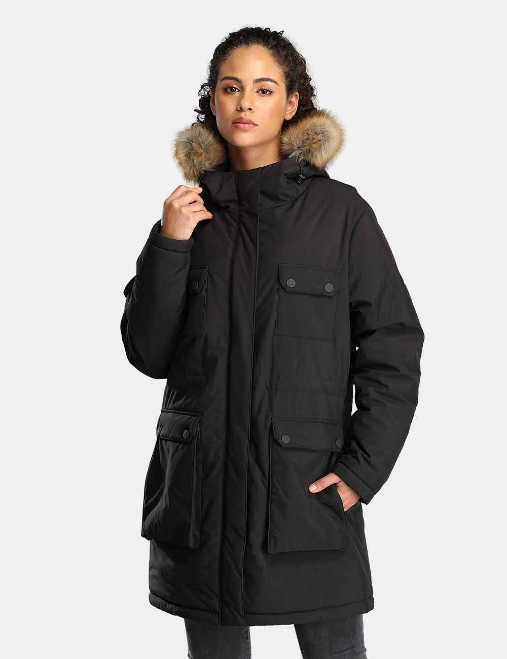 Women's Heated Thermolite® Parka (4 Heating Zones) - XNAUWBI