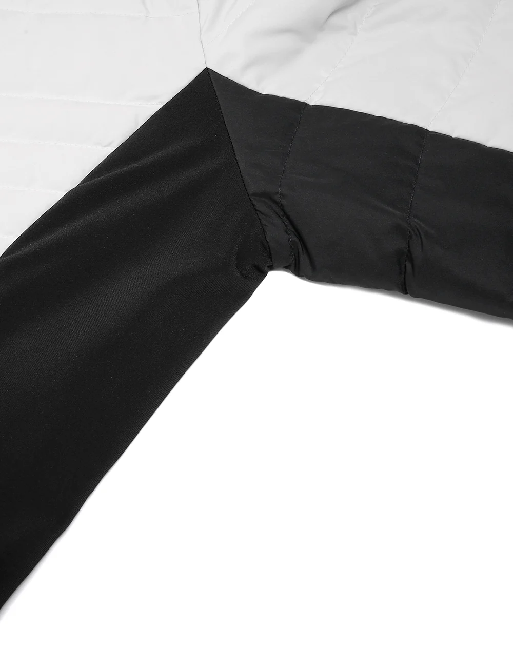 Cloudland Women's Heated Down Jacket - White/Black - XNAUWBI