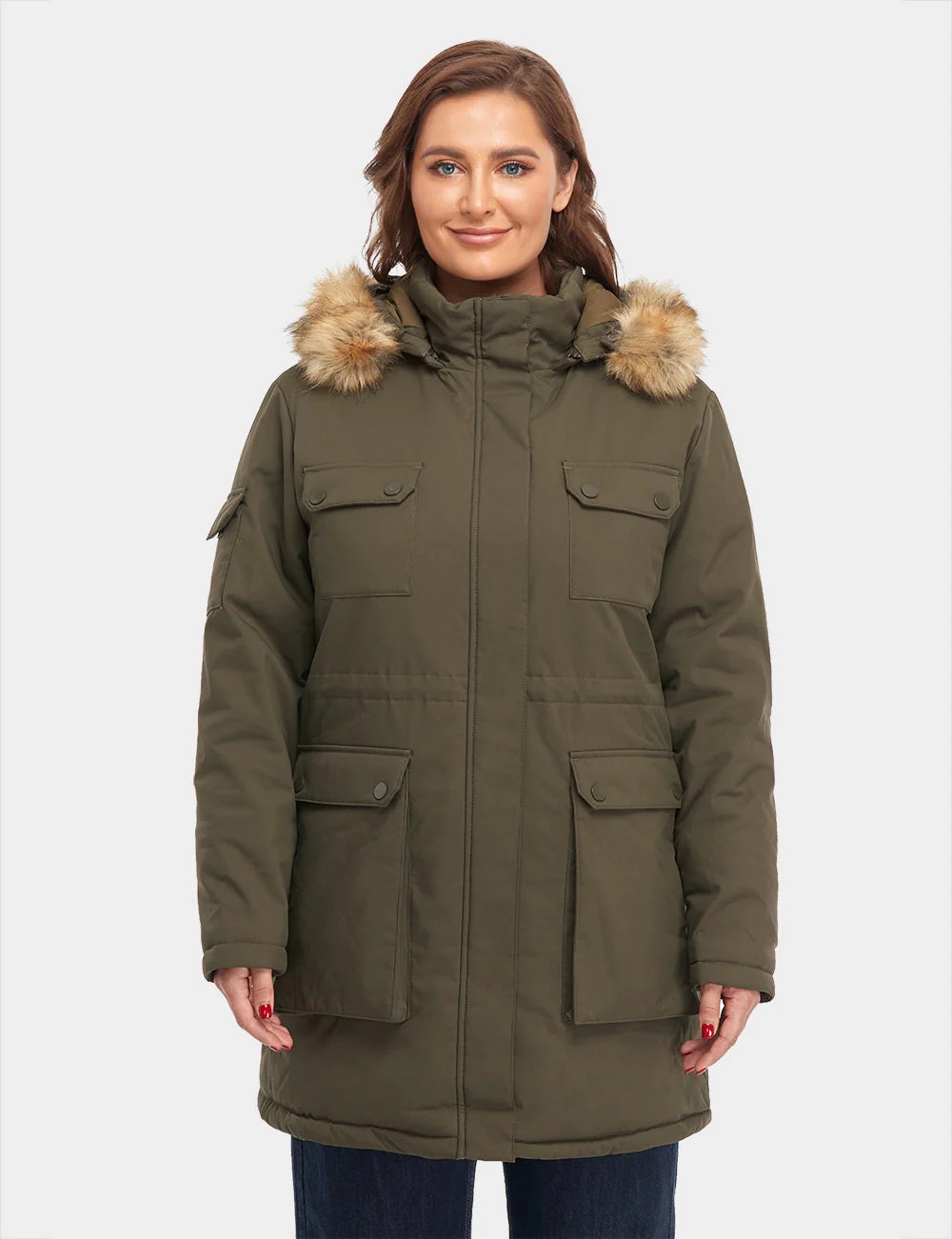 Women's Heated Thermolite® Parka (4 Heating Zones) - XNAUWBI