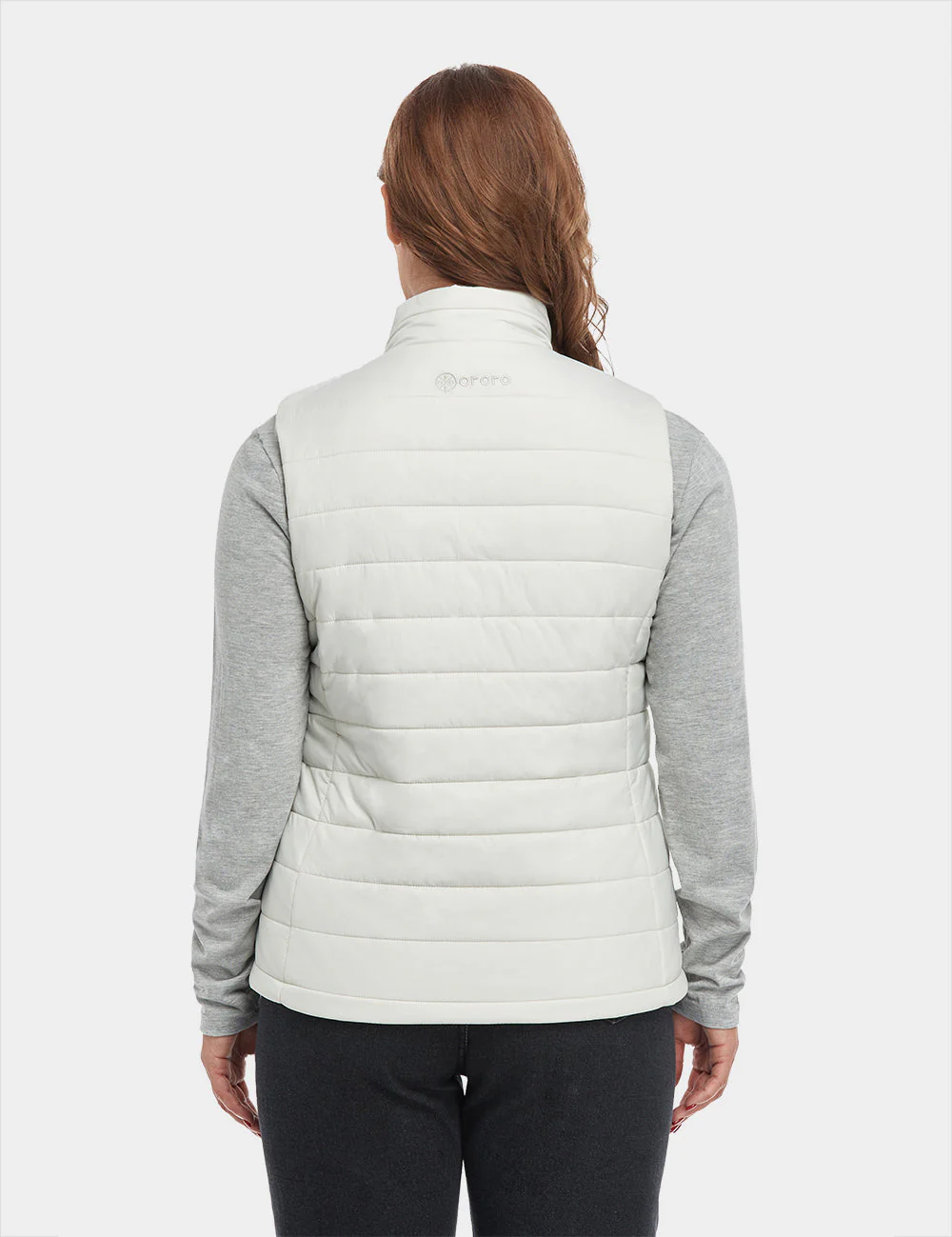 Bundle Deal - Women's Classic Heated Vest (Off-White) & Extra Mini 5K Battery - XNAUWBI