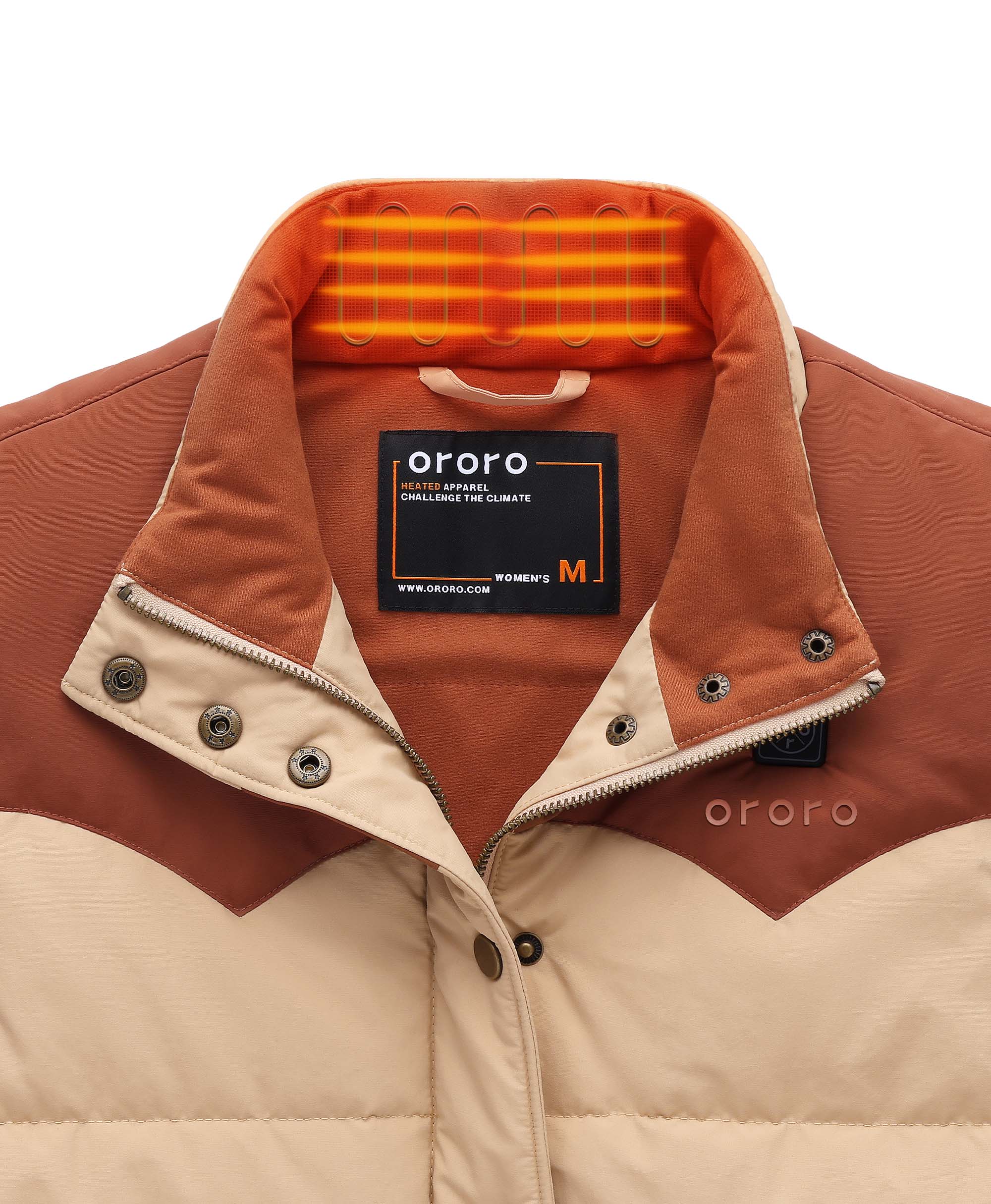 Amelia Women's Western Heated Vest - XNAUWBI