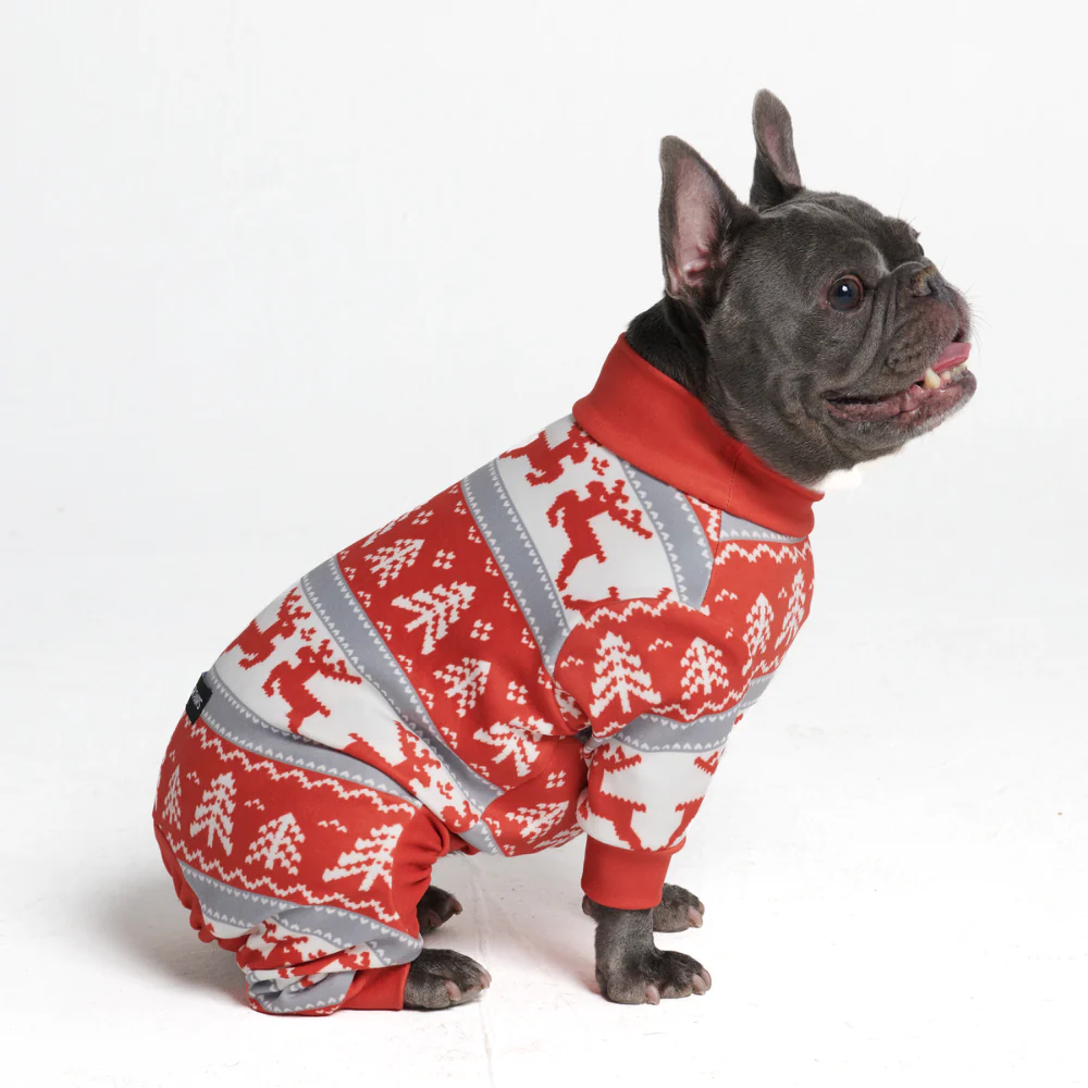Dog Christmas Pajama - Winter Wonderland - XNAUWBI