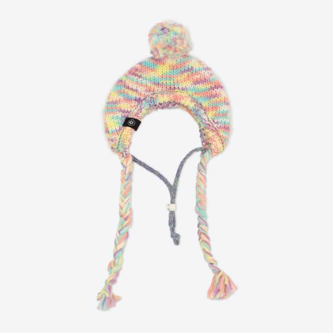 Knit Pom Pom Dog Beanie Hats - XNAUWBI