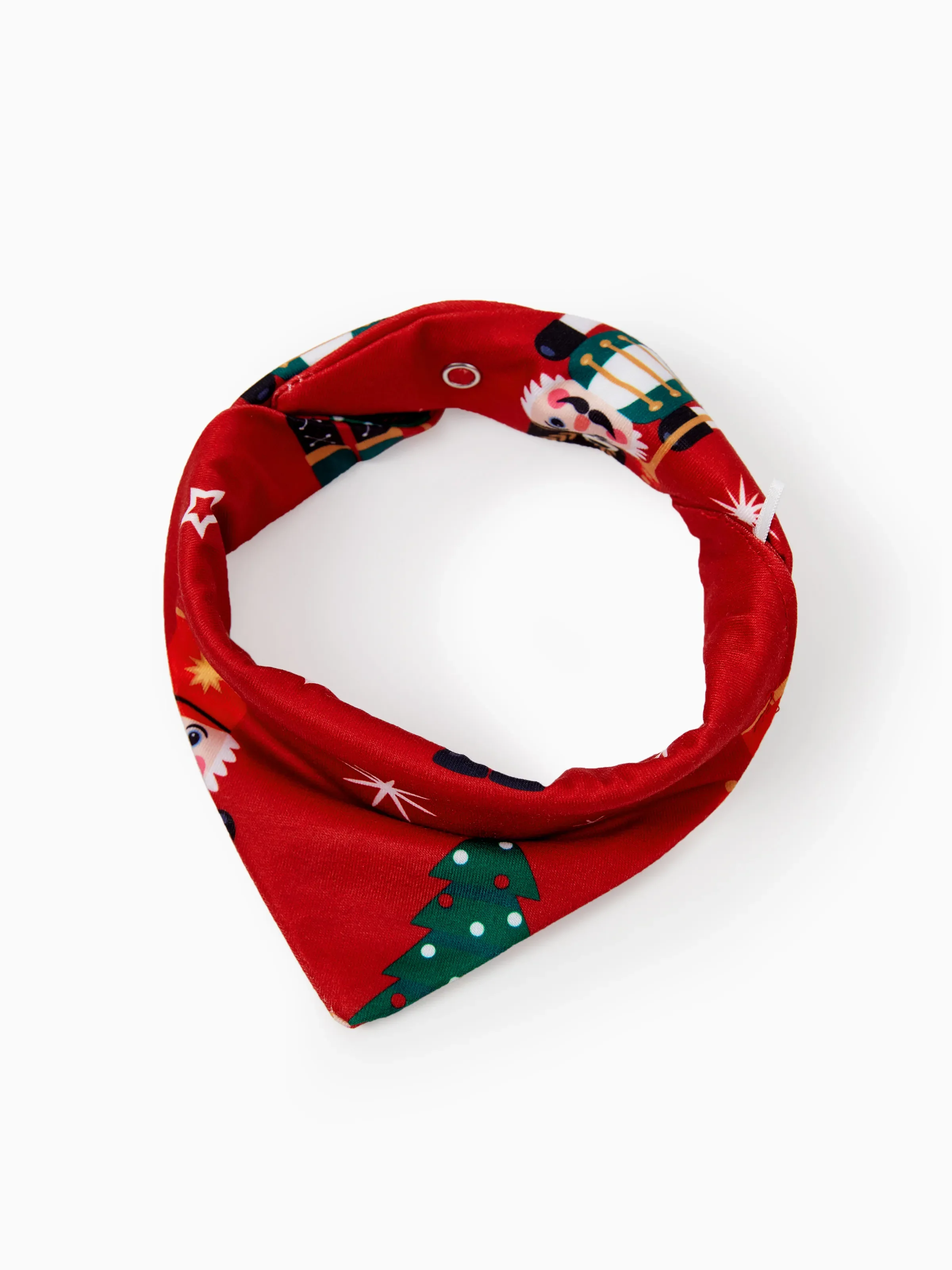 Christmas Matching Family Pajamas Set Nutcracker Print PJS with Christmas Socks Red - XNAUWBI