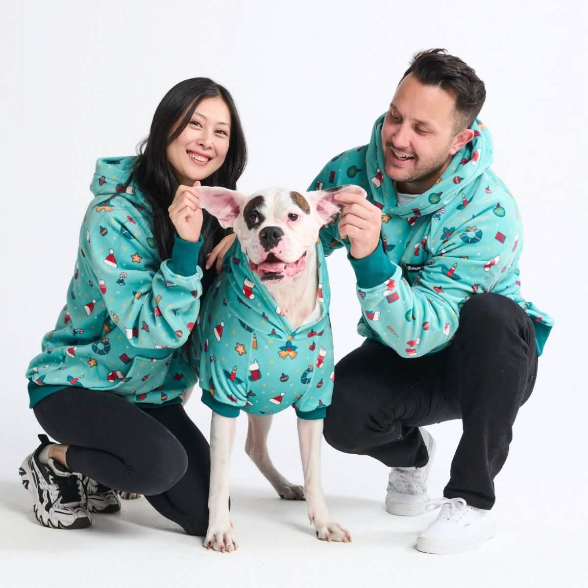 Christmas Human Hoodie - Holiday Cheer - XNAUWBI