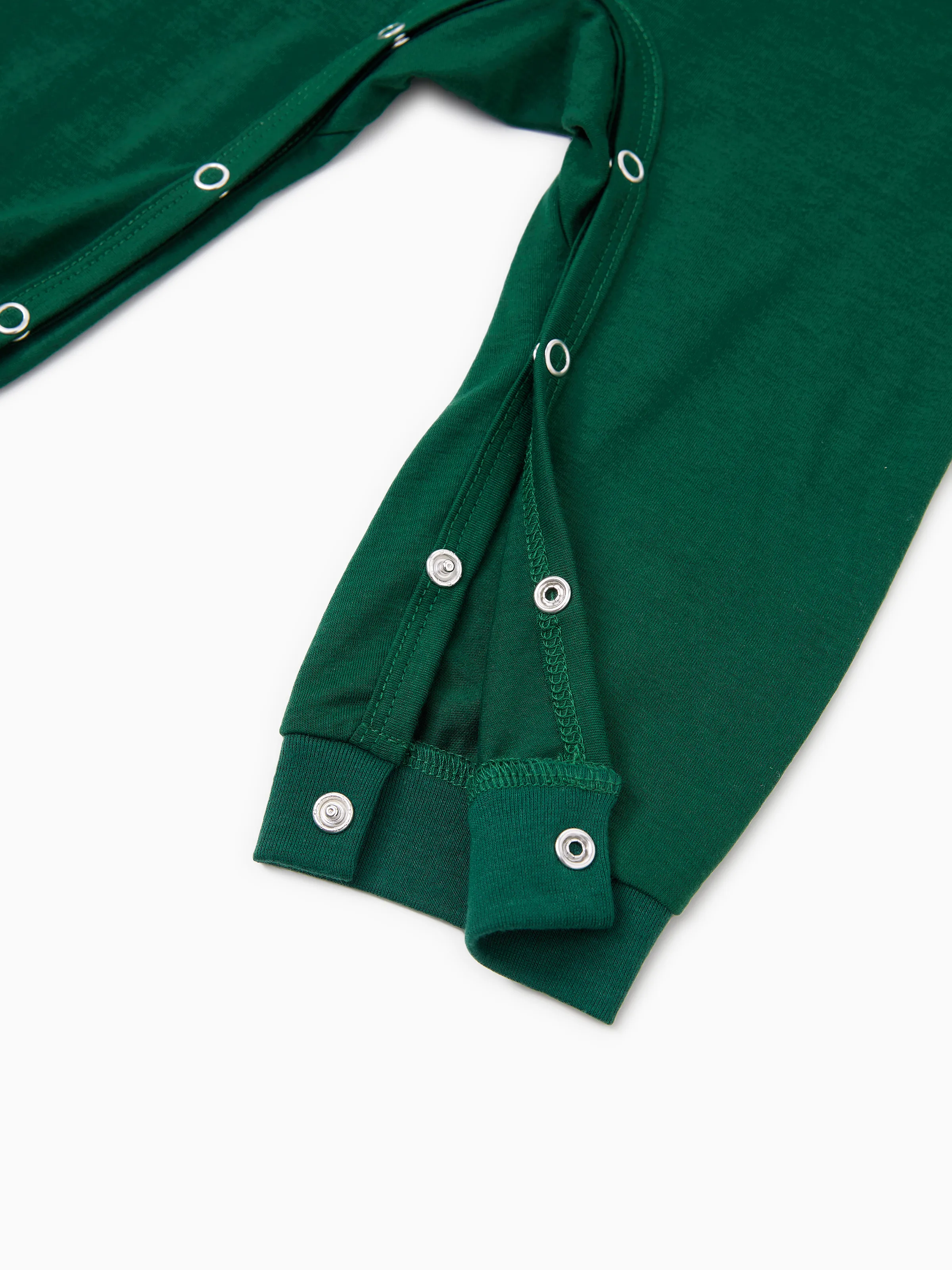 Christmas Family Matching Glow in the Dark Reindeer Tops Allover Pattern Pants Pajamas Sets with Christmas Socks blackishgreen - XNAUWBI