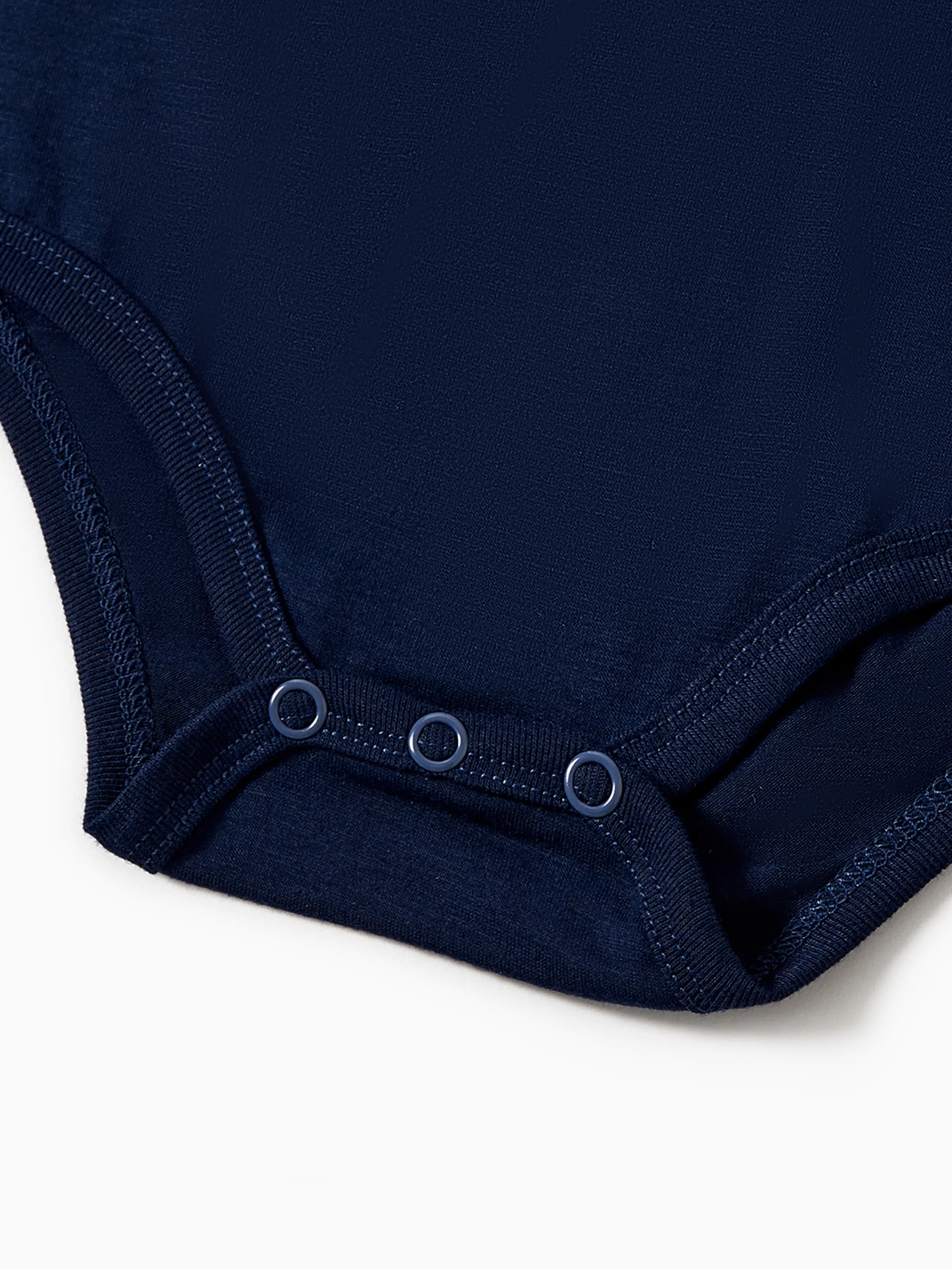 Christmas Reindeer Print Glow in the Dark Family Matching Pajamas Sets with Christmas Socks Deep Blue - XNAUWBI