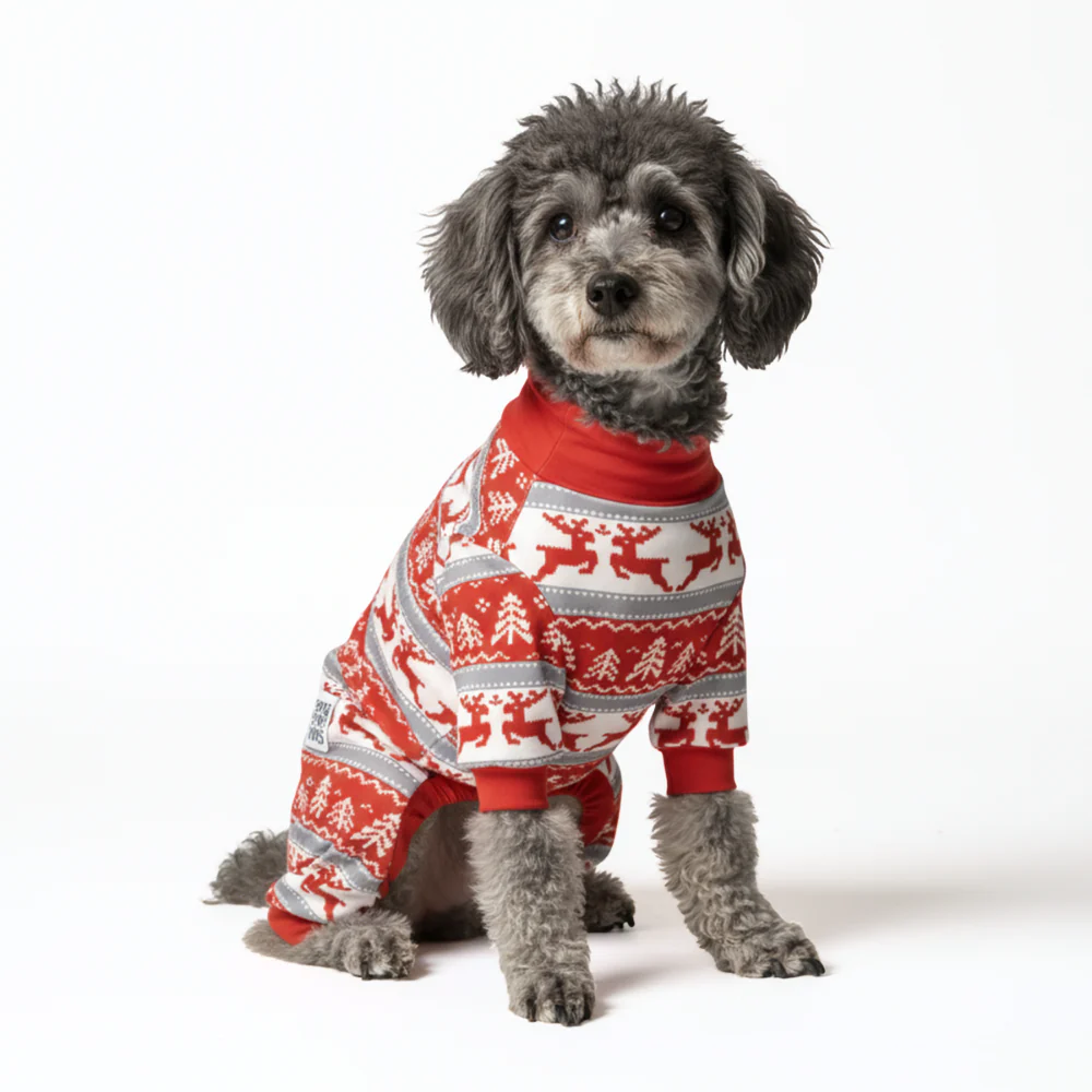 Dog Christmas Pajama - Winter Wonderland - XNAUWBI