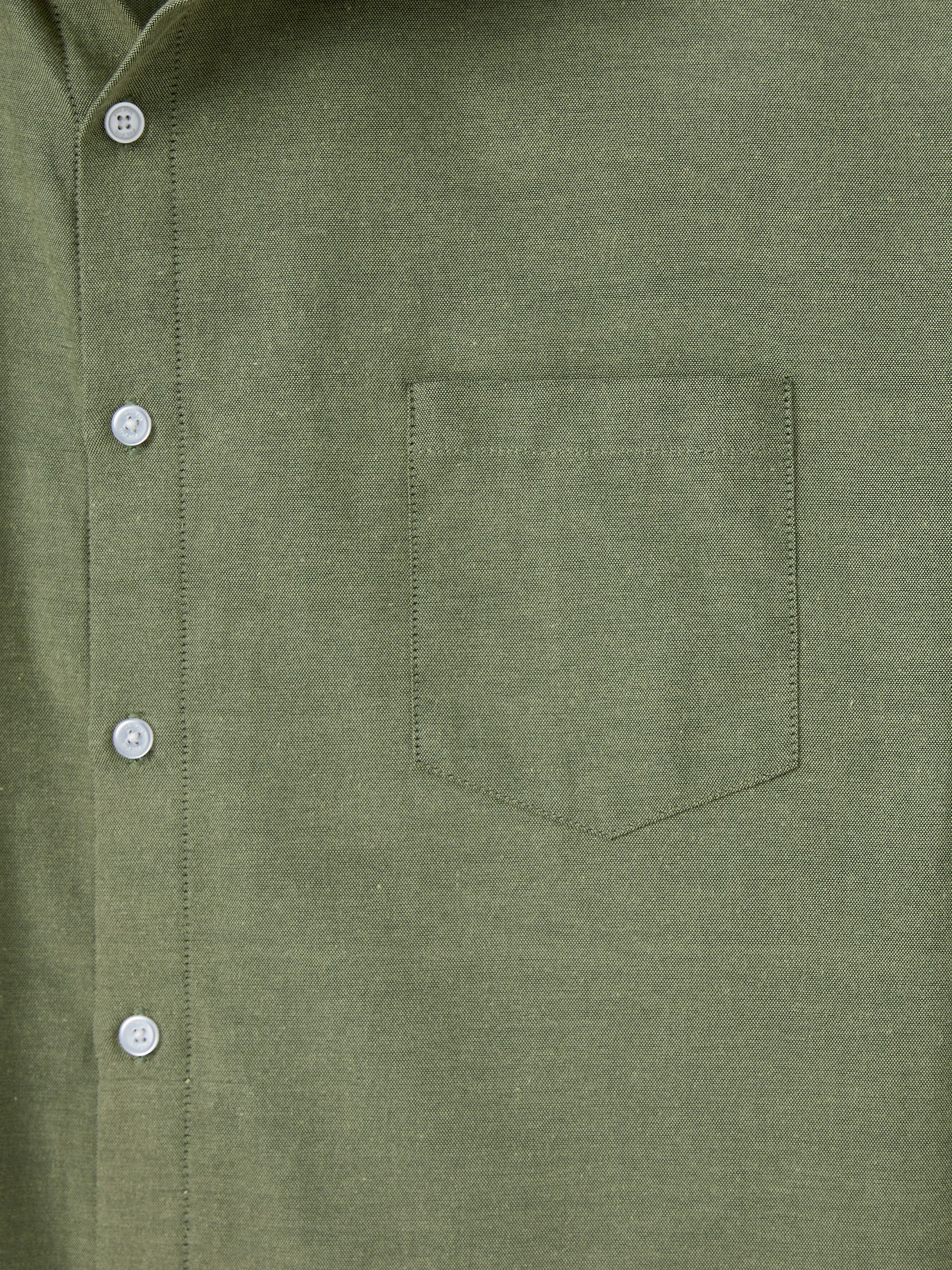 Family Matching Sets Green Long Sleeves Shirt or Ribbed Off-Shoulder Embroidered Tulle Dress Green - XNAUWBI