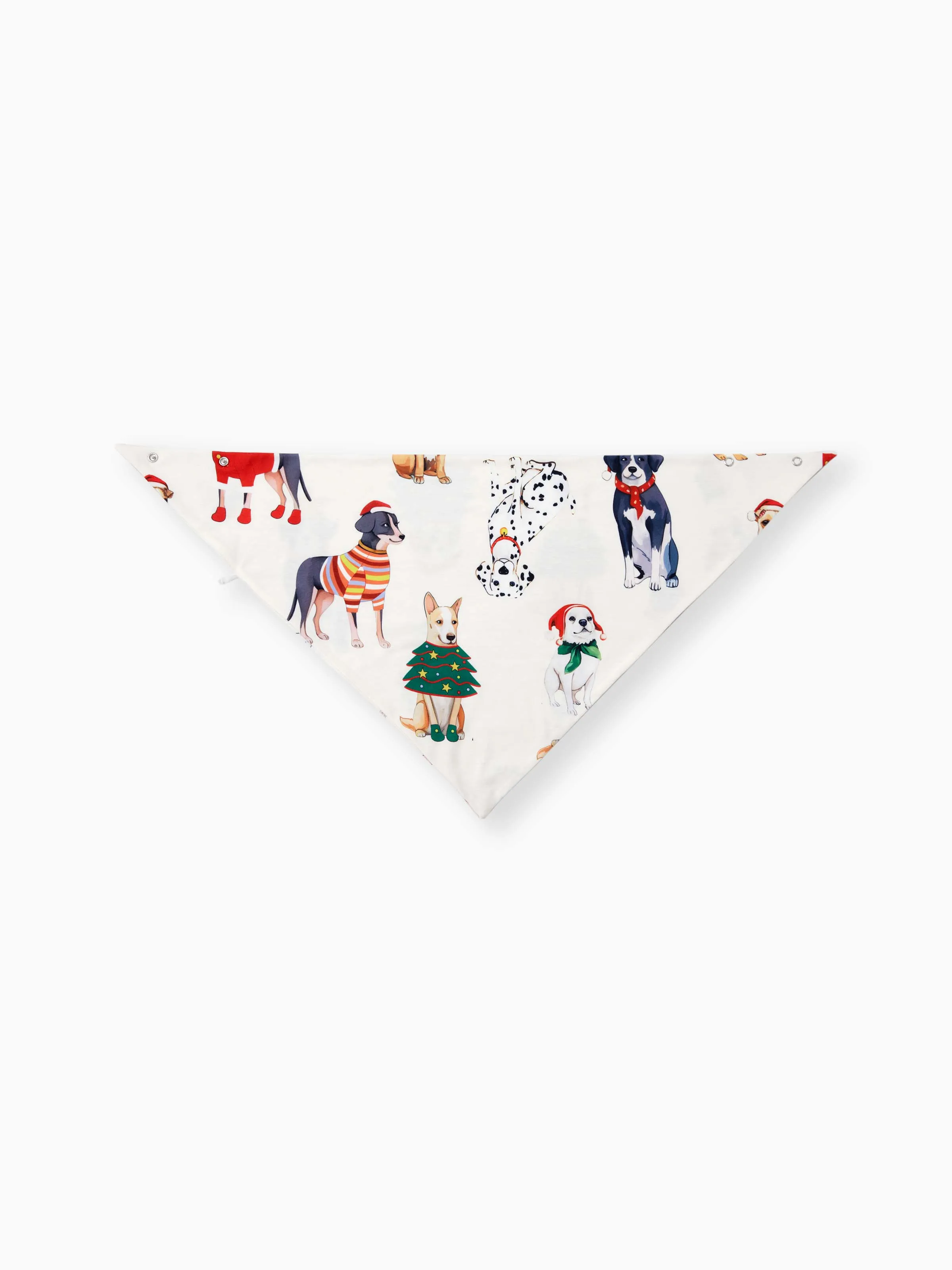 Christmas Pajamas Family Matching Cute Xmas Dog Collared Pajamas Sets with Christmas Socks LightApricot - XNAUWBI