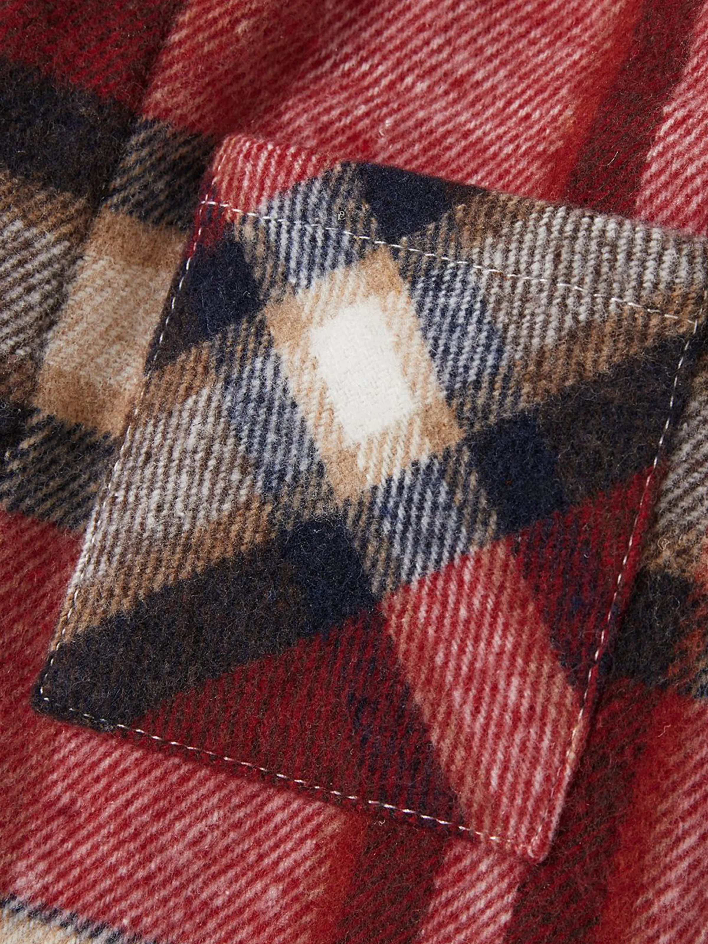 Family Matching Solid Ribbed Spliced Plaid Belted Dresses and Long-sleeve Button Up Shirts Sets MAROON - XNAUWBI