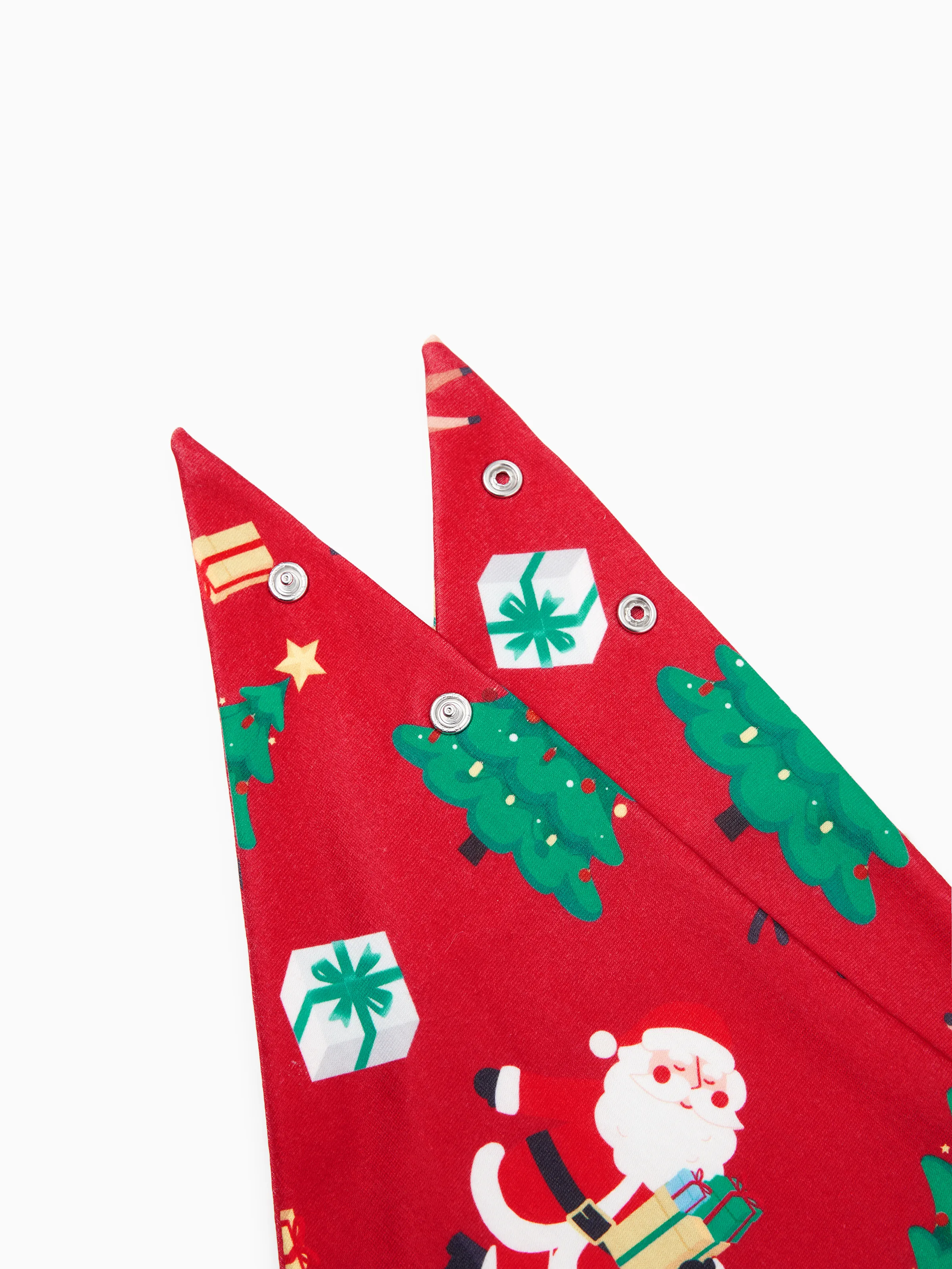 Christmas Family Pajamas Sets 3D Reindeer Hooded Allover Print Onesies with Christmas Socks Red-2 - XNAUWBI