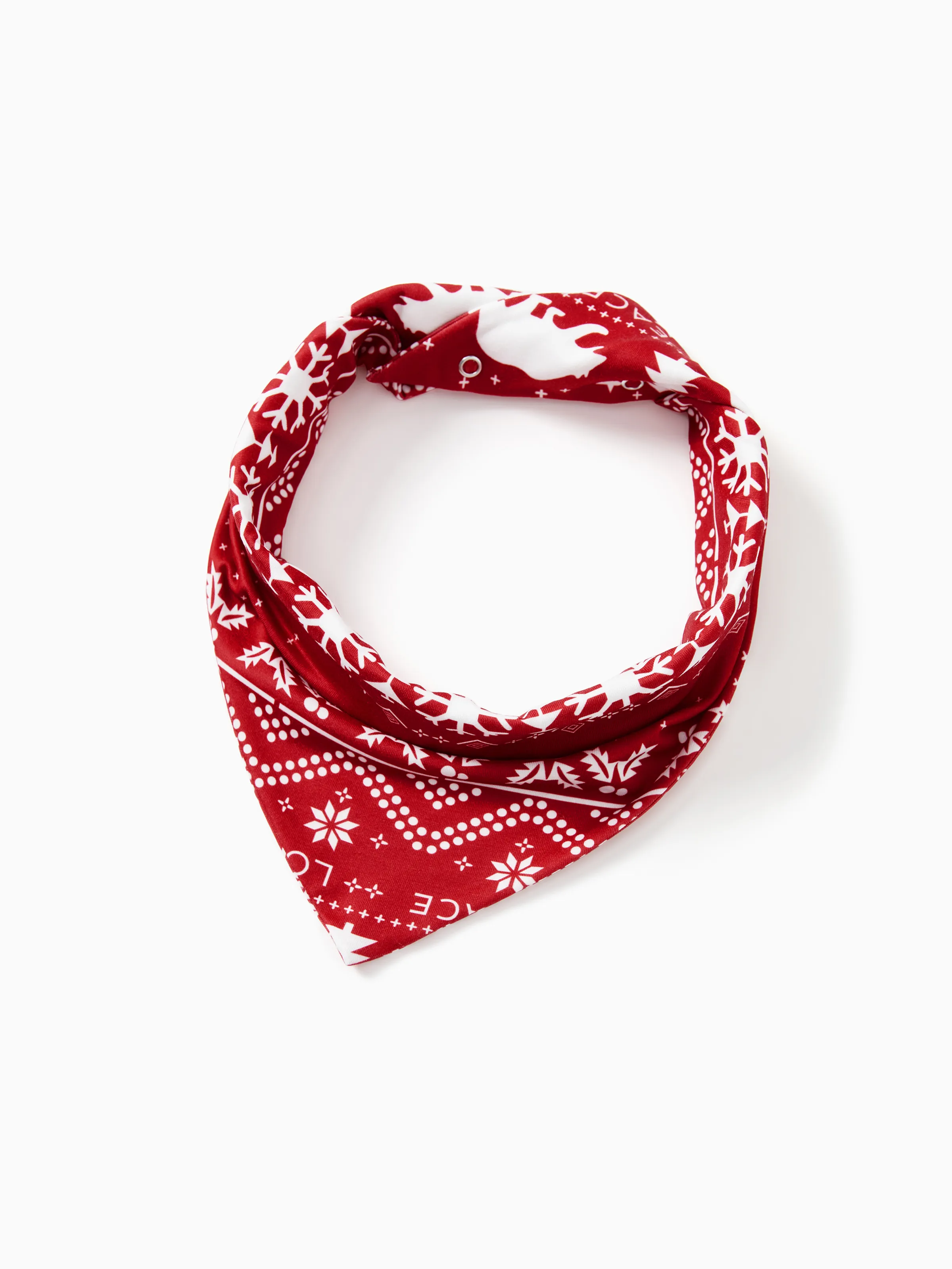 Traditional Christmas Print Family Matching Pajamas Sets with Christmas Socks Red - XNAUWBI