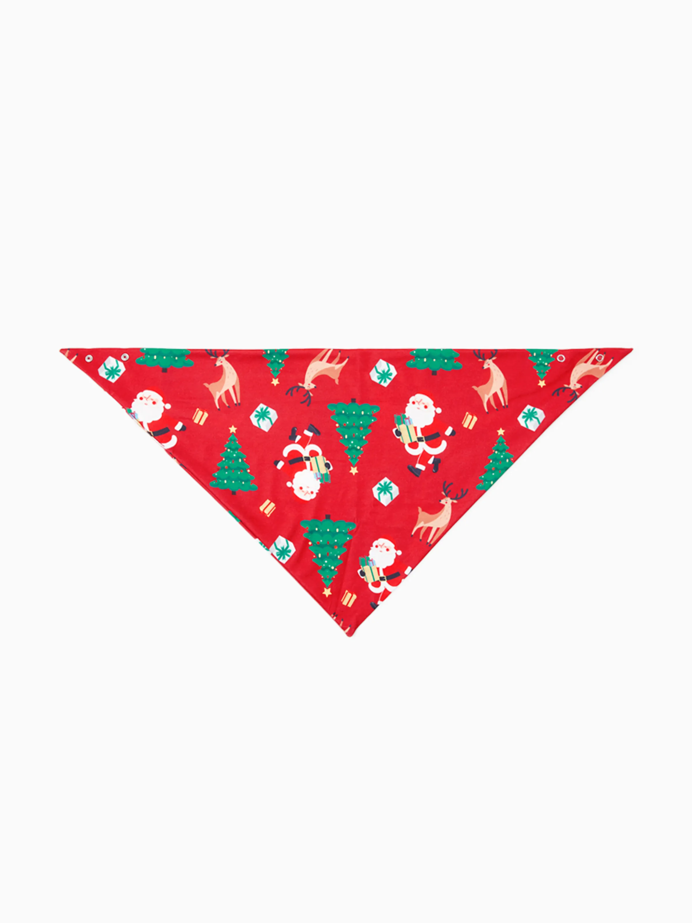 Christmas Family Pajamas Sets 3D Reindeer Hooded Allover Print Onesies with Christmas Socks Red-2 - XNAUWBI