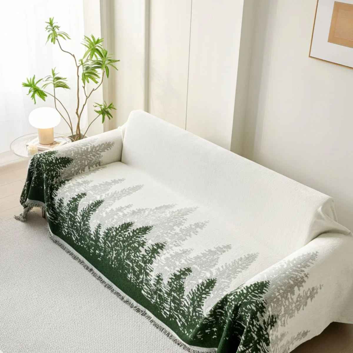 Pet Couch Cover - Forest Green - XNAUWBI